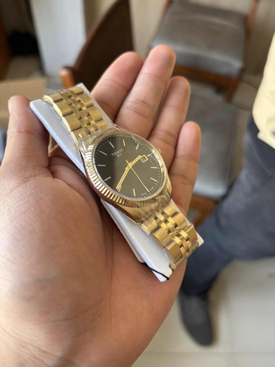 Tissot Ballade Quartz - Gold/Charcoal (T108.408.33.057.00)