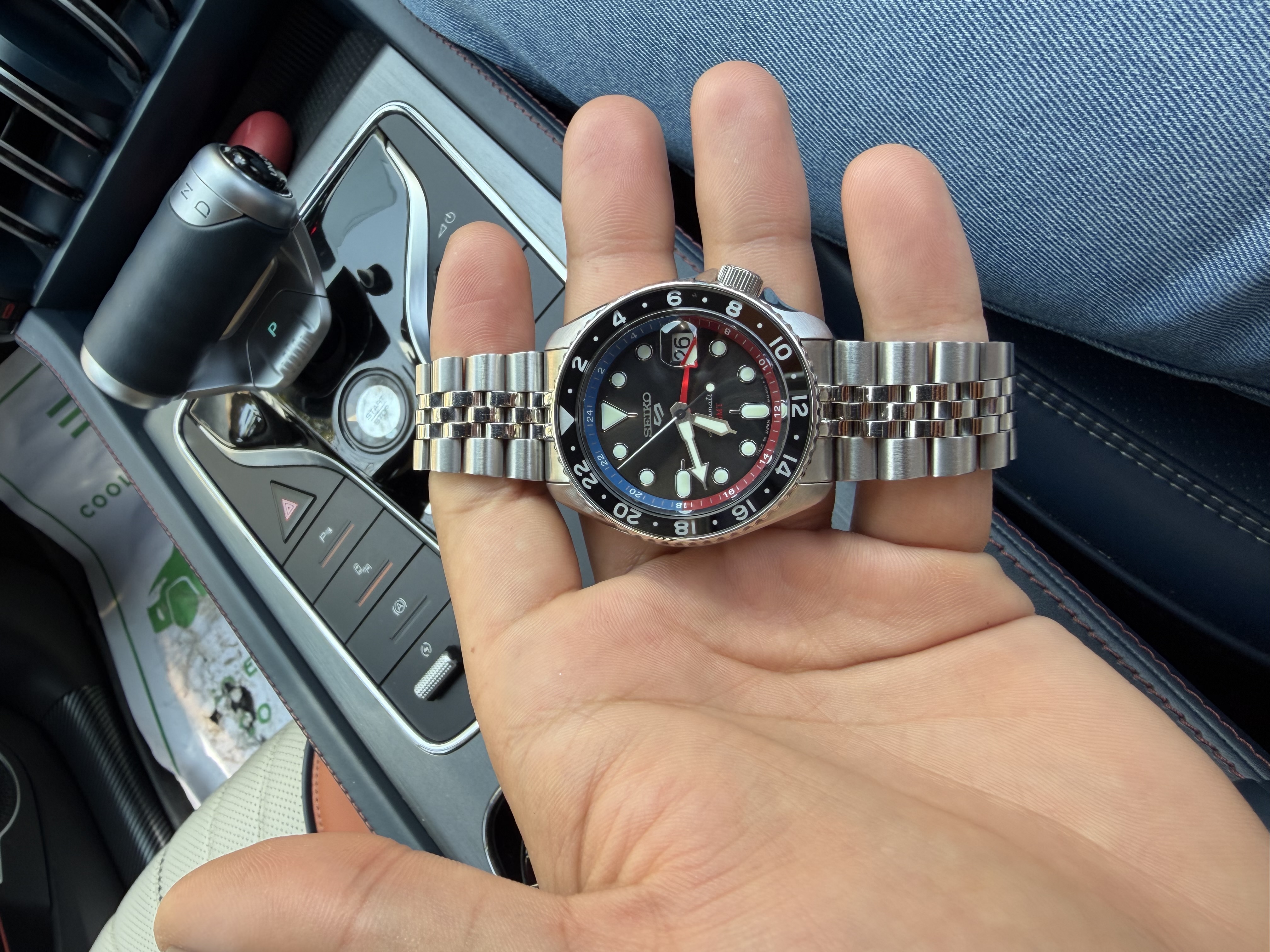 Seiko 5 Sports GMT - Black Dial (SSK001, 2024)