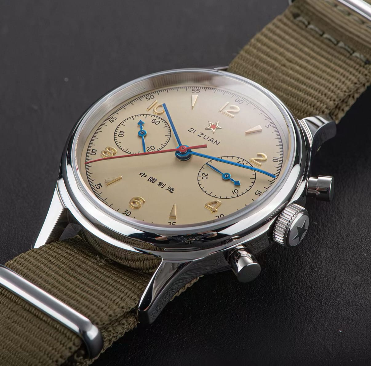 Seagull ST1901 Chronograph - Steel Case
