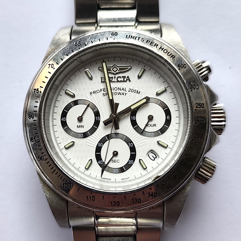 Invicta Speedway Stainless Steel