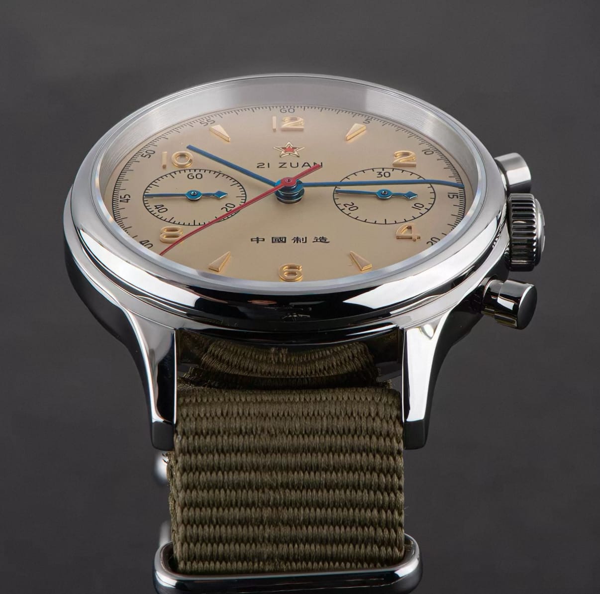Seagull ST1901 Chronograph - Steel Case