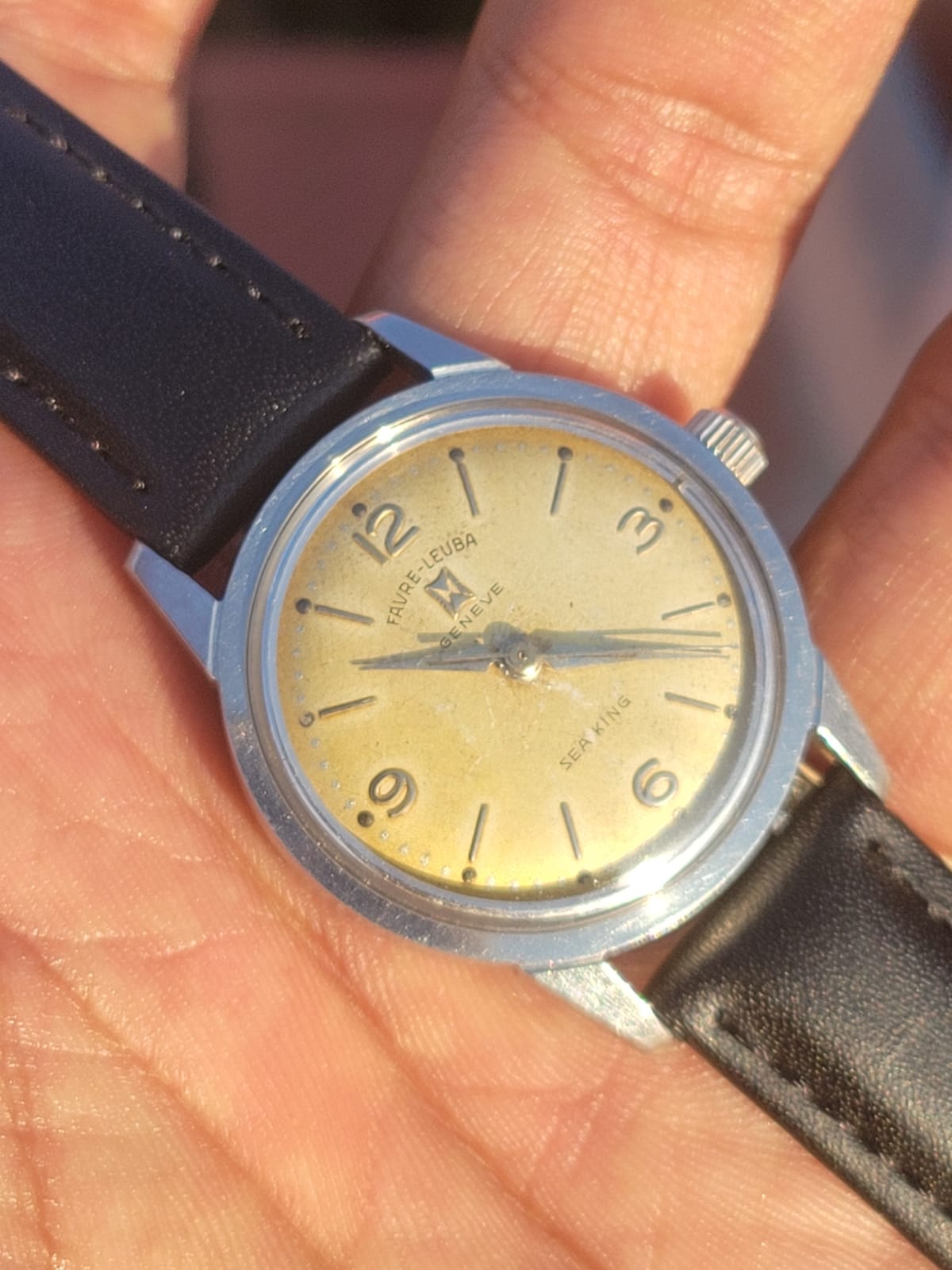 Favre-Leuba Geneve Sea King - Tropical Dial (Ref. 41153, Cal. 101, c. 1960s)