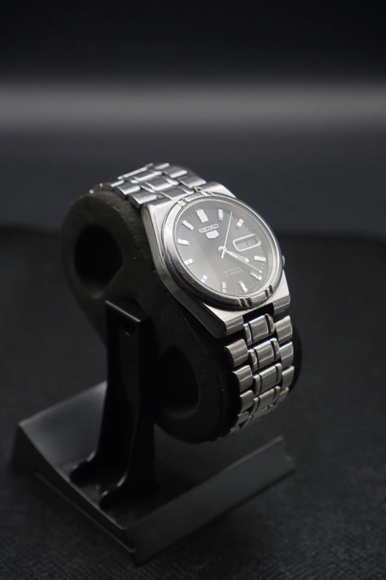 Seiko 5 Automatic 21 Jewels JDM - Exhibition Caseback (c. 1990s-2000s)