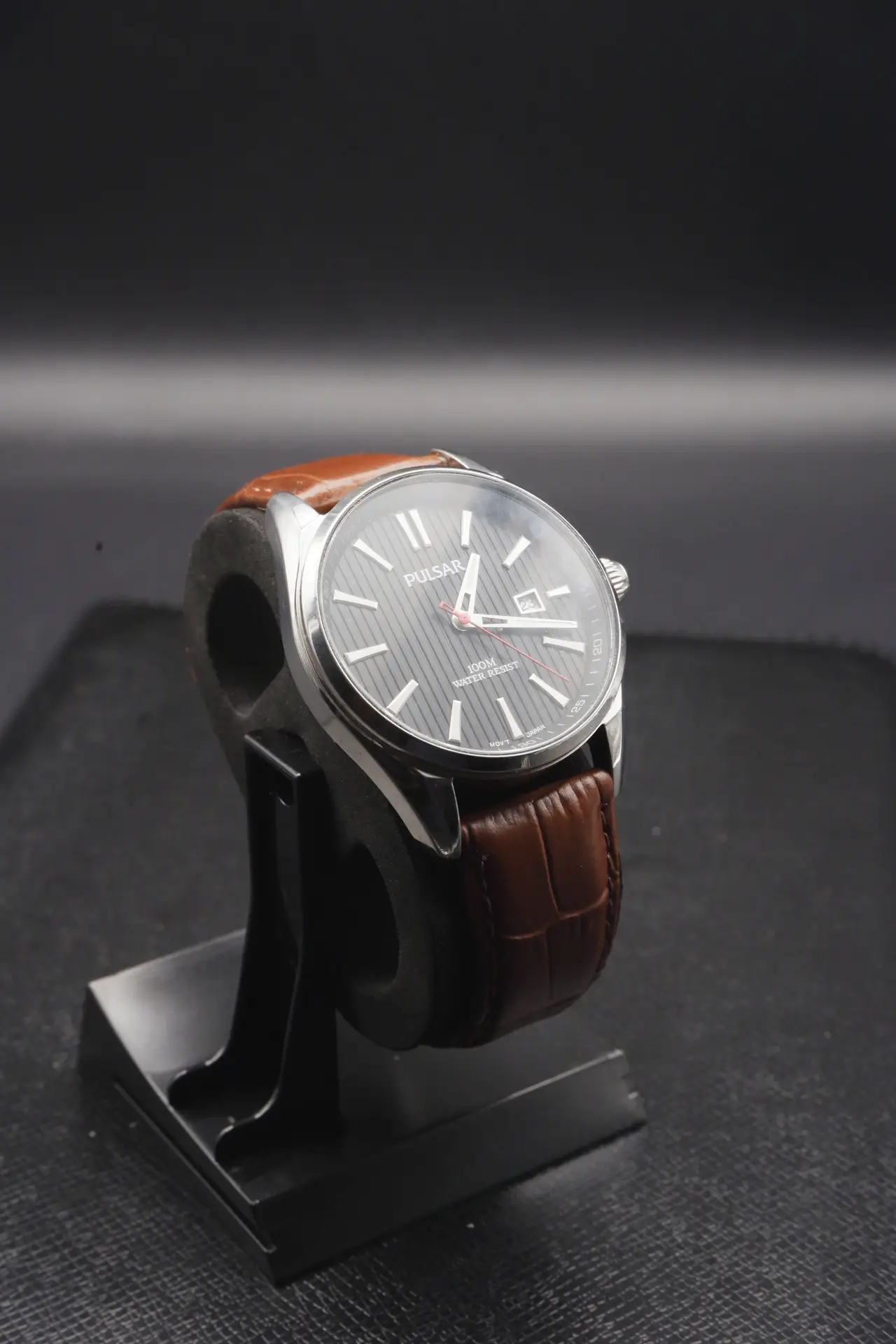 Pulsar Quartz Dress Watch - Black Dial (VJ42-X265, 2010s)