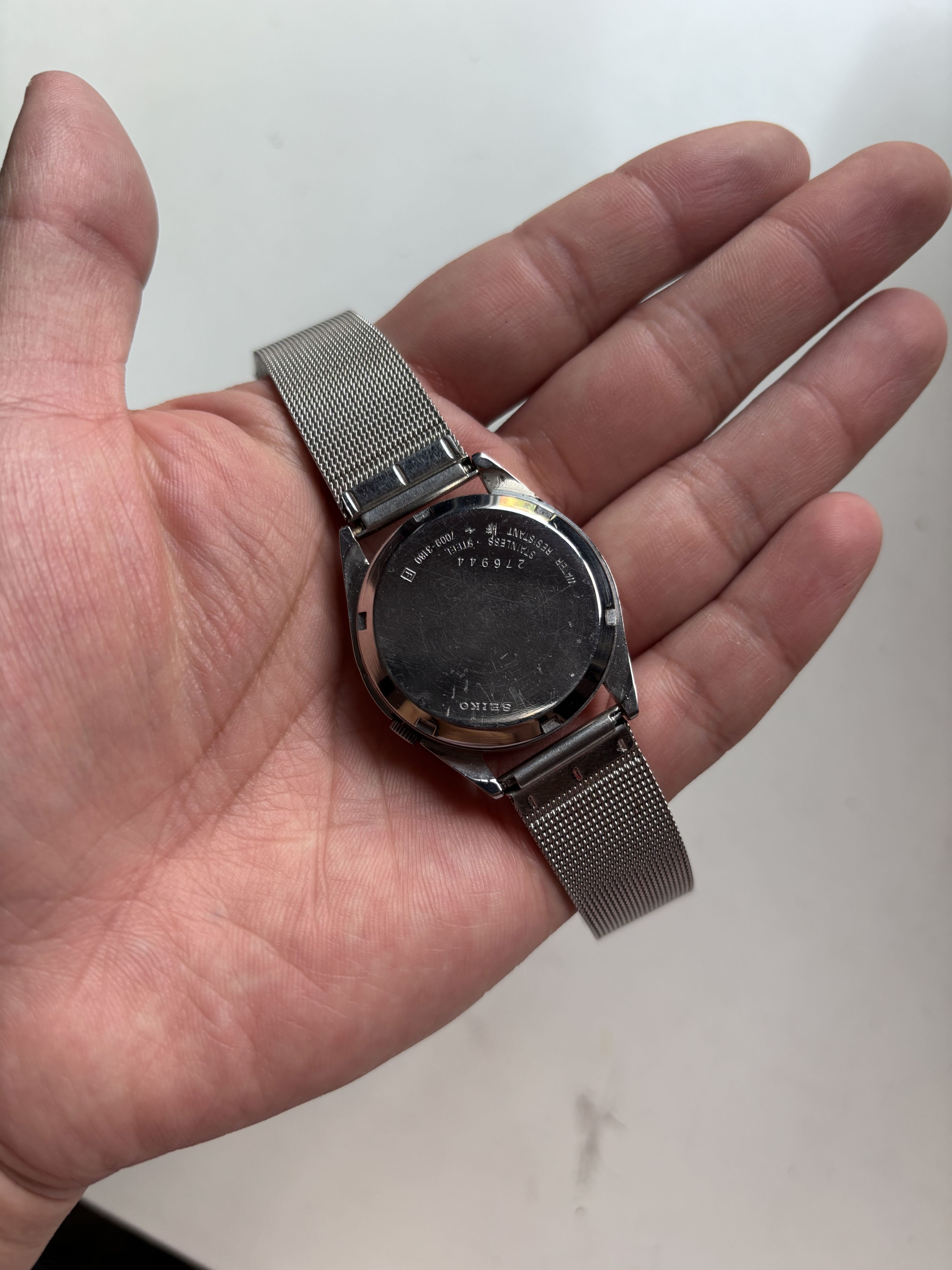 Seiko 5 Automatic “Railway / Military Dial” (1970s–1980s)