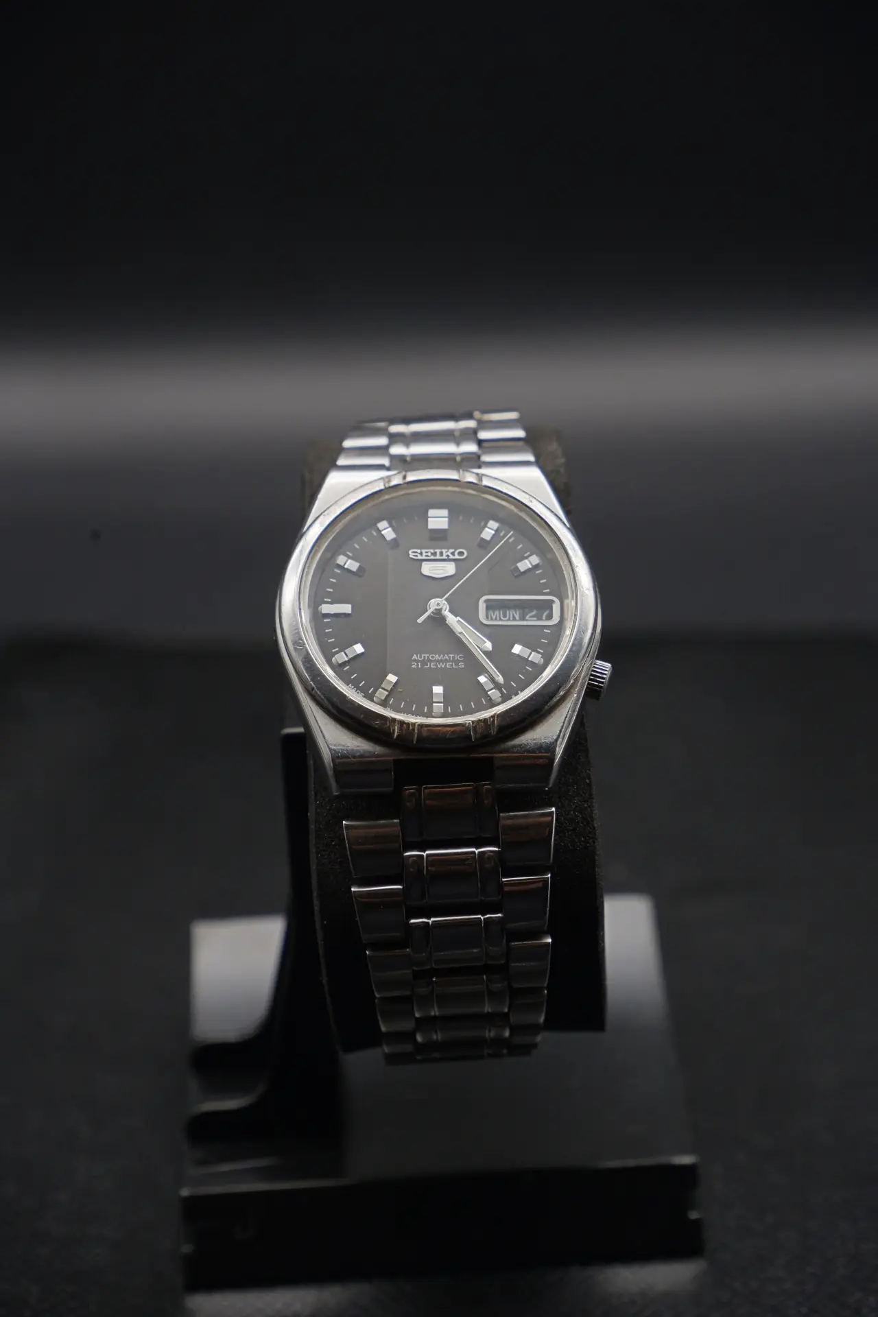 Seiko 5 Automatic 21 Jewels JDM - Exhibition Caseback (c. 1990s-2000s)