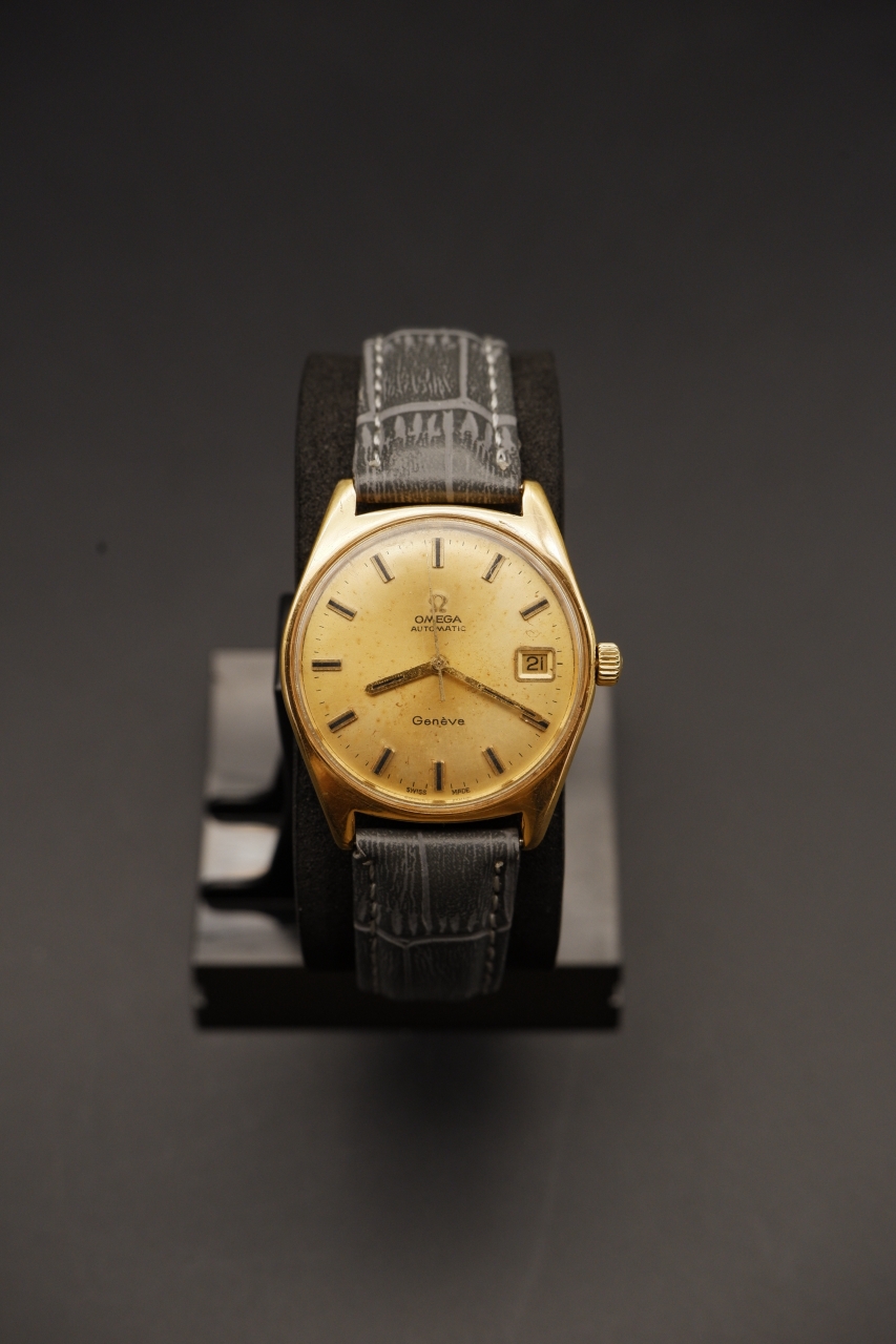 Omega Genève Automatic Date Gold Plated (166.041, 1969)