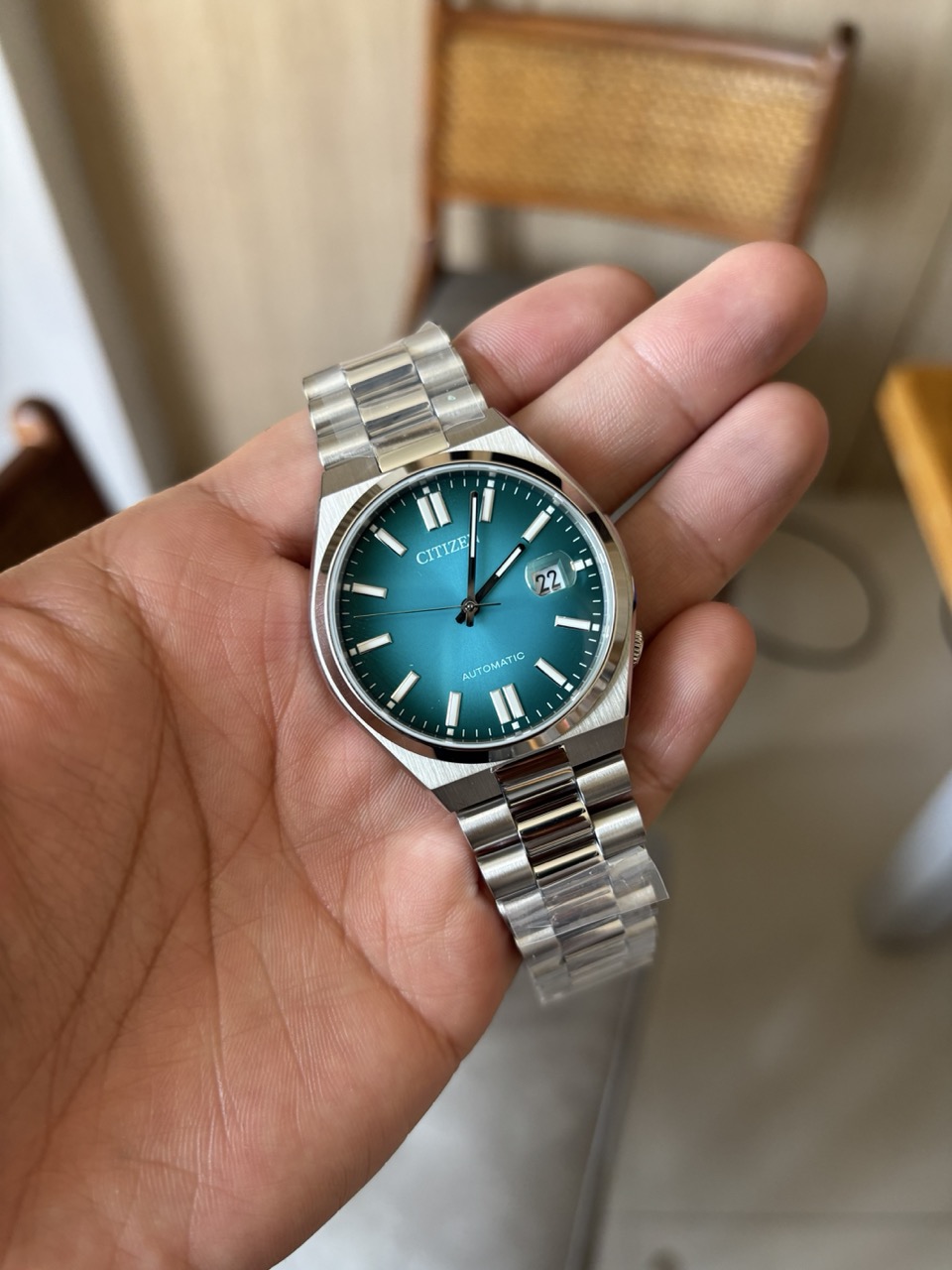 Citizen Tsuyosa Automatic - Teal (NJ0150-81L)
