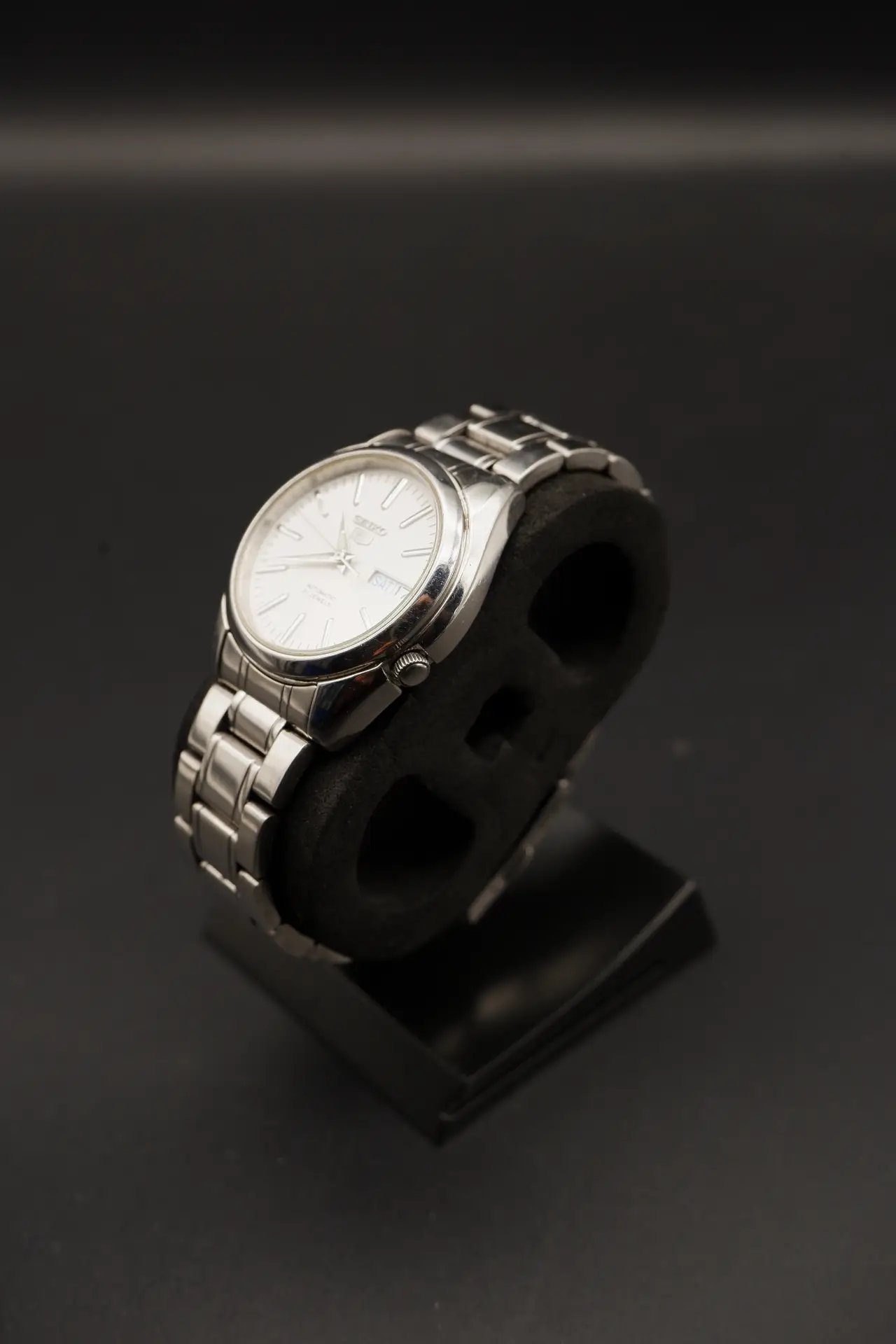 Seiko 5 Automatic - White Dial (7S26-01V0, 1990s)