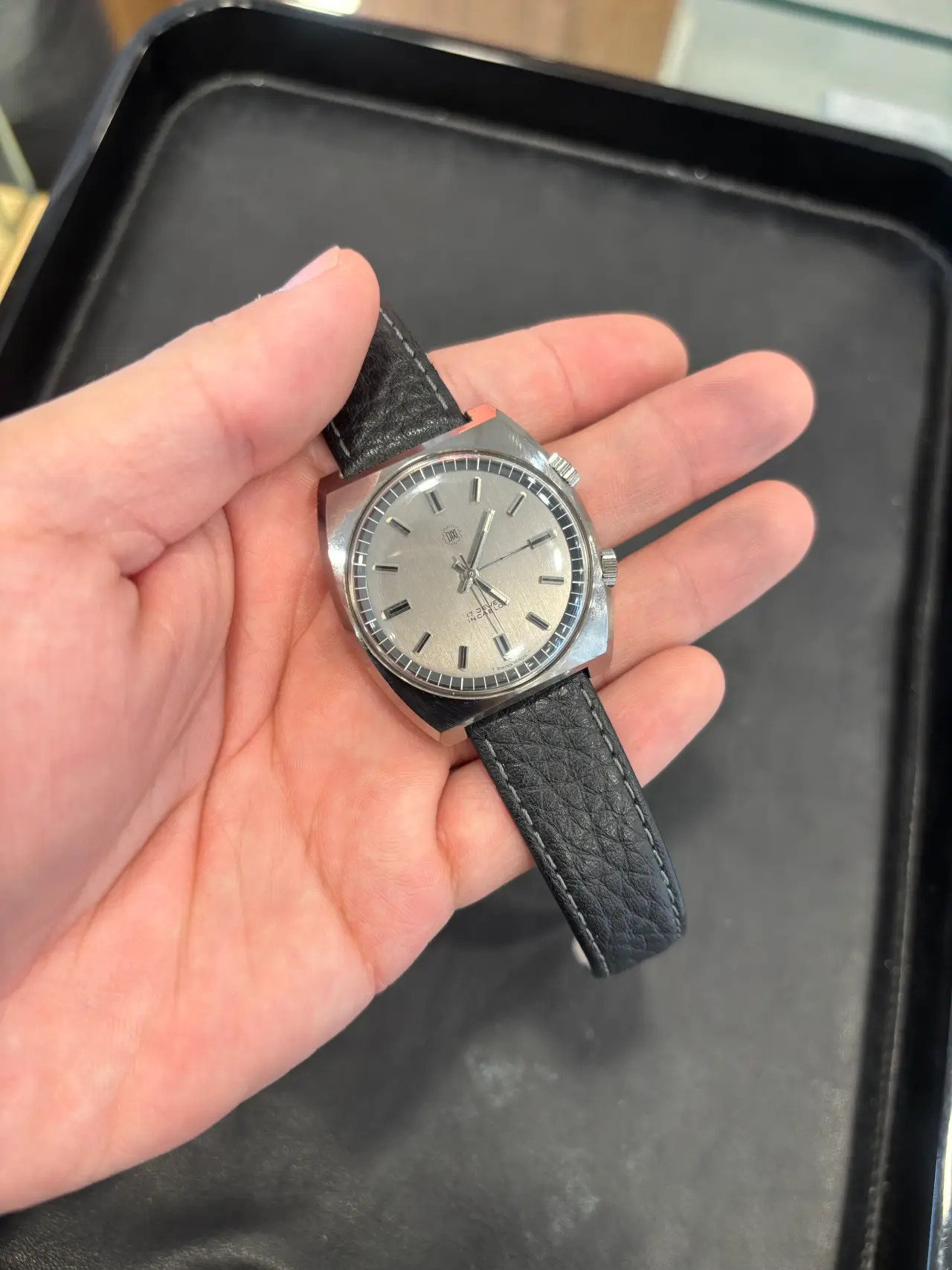 Dixi Manual Wind - Silver Sunburst Dial (1970s)