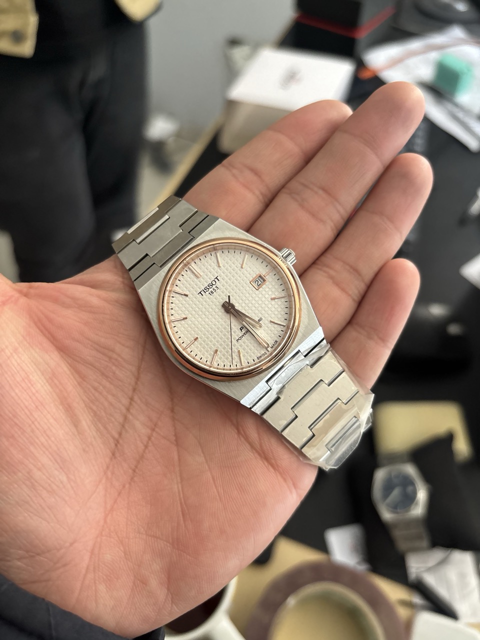 Tissot PRX Powermatic 80 - White/Rose Gold (T137.407.11.261.00)