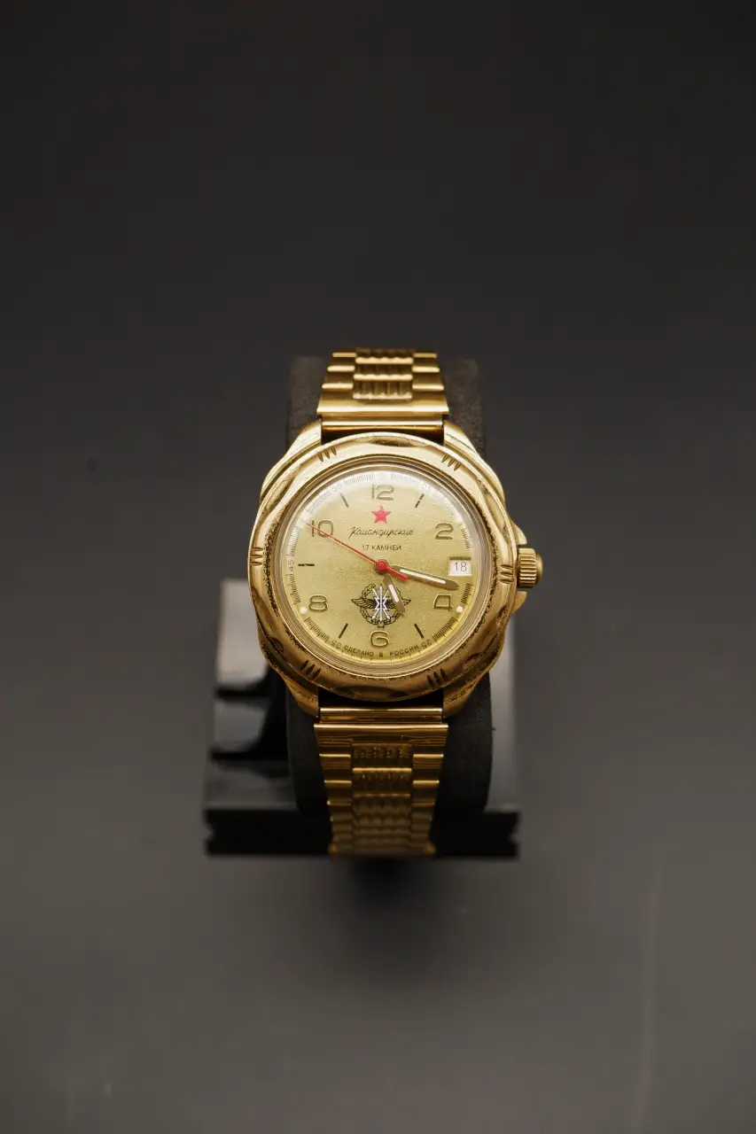 Vostok Komandirskie Manual Wind - Champagne Dial (Soviet Era)