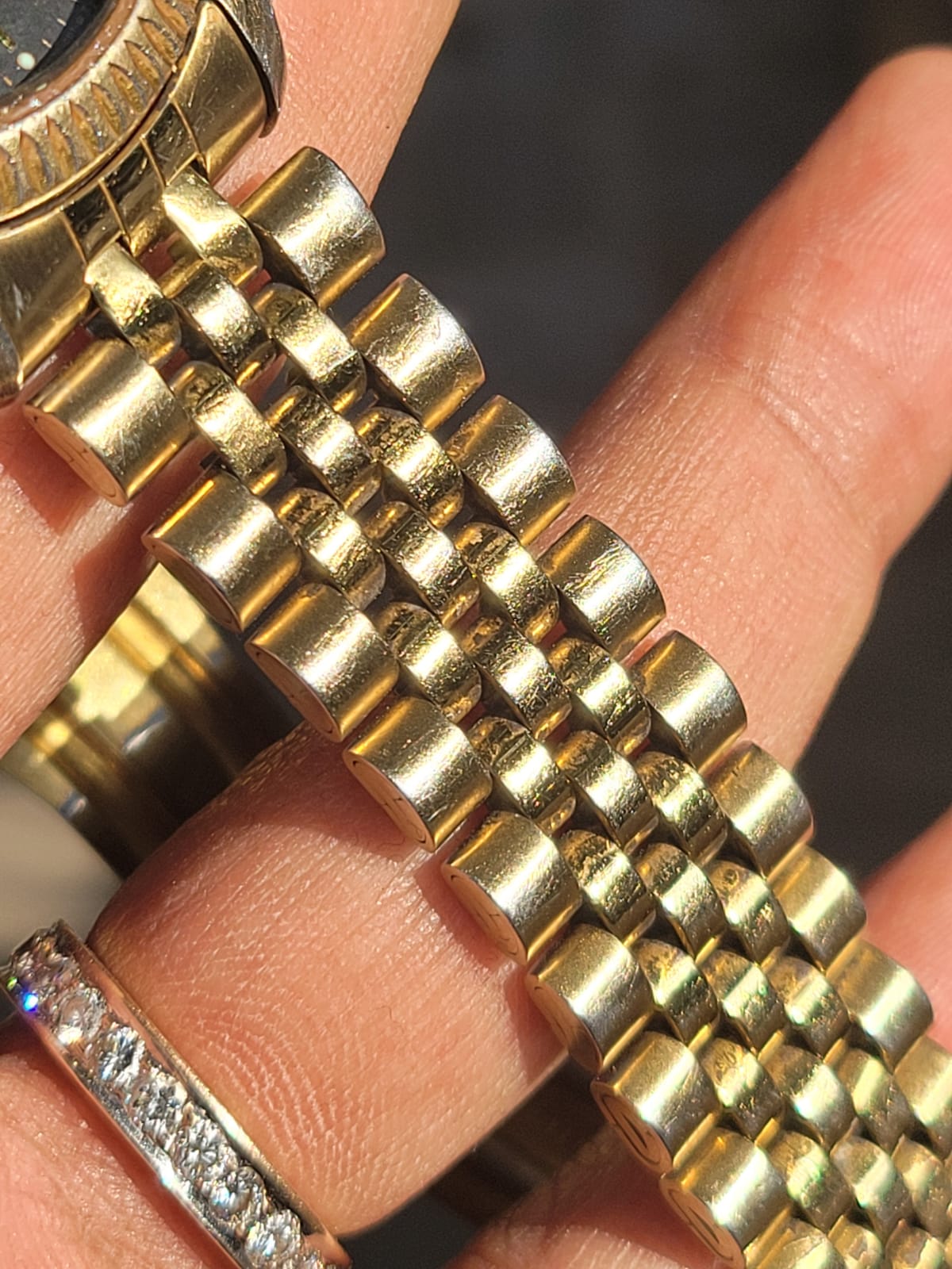 Orient Three Star Crystal - Navy/Gold (c. 1970s-80s)