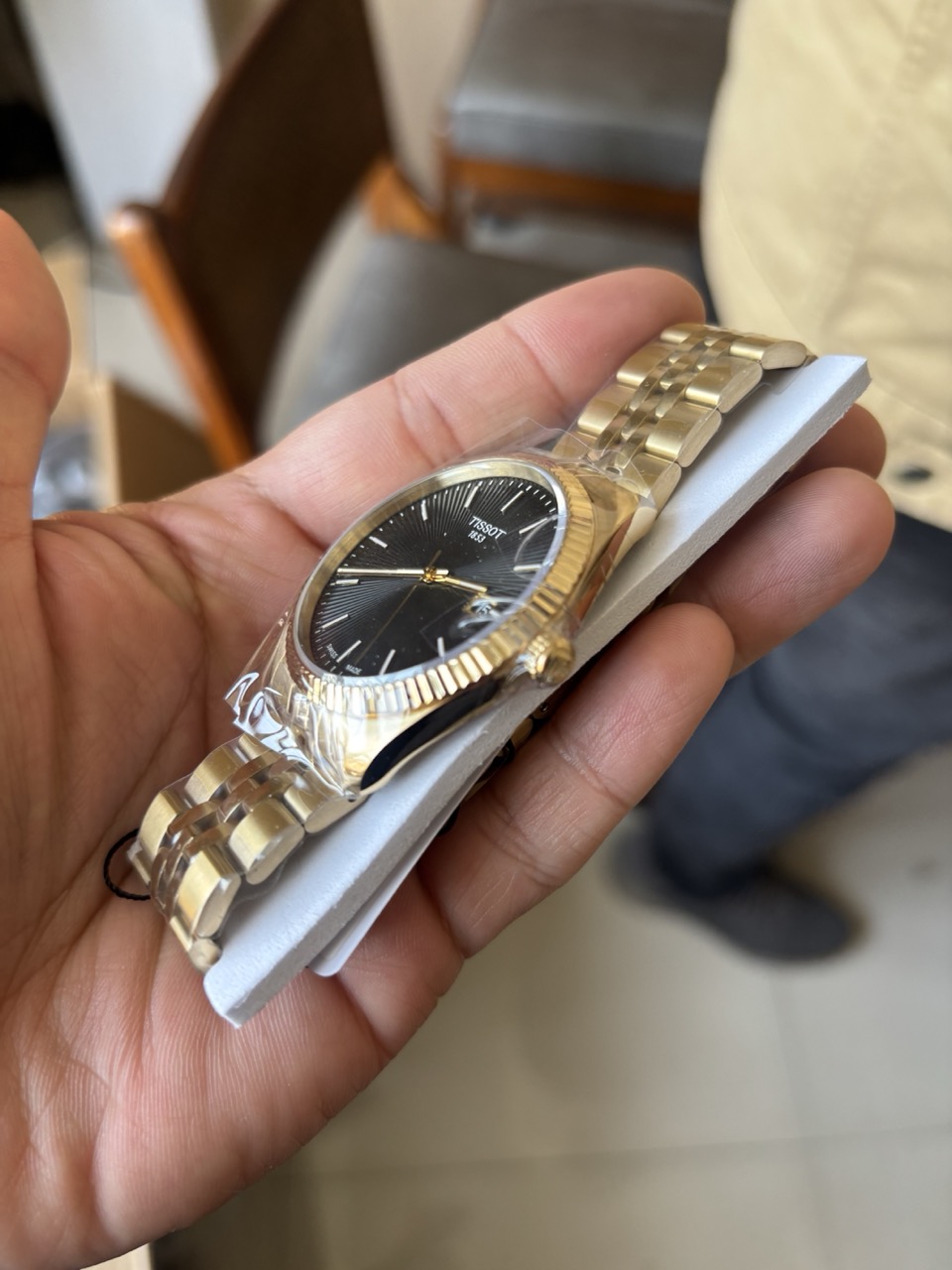 Tissot Ballade Quartz - Gold/Charcoal (T108.408.33.057.00)