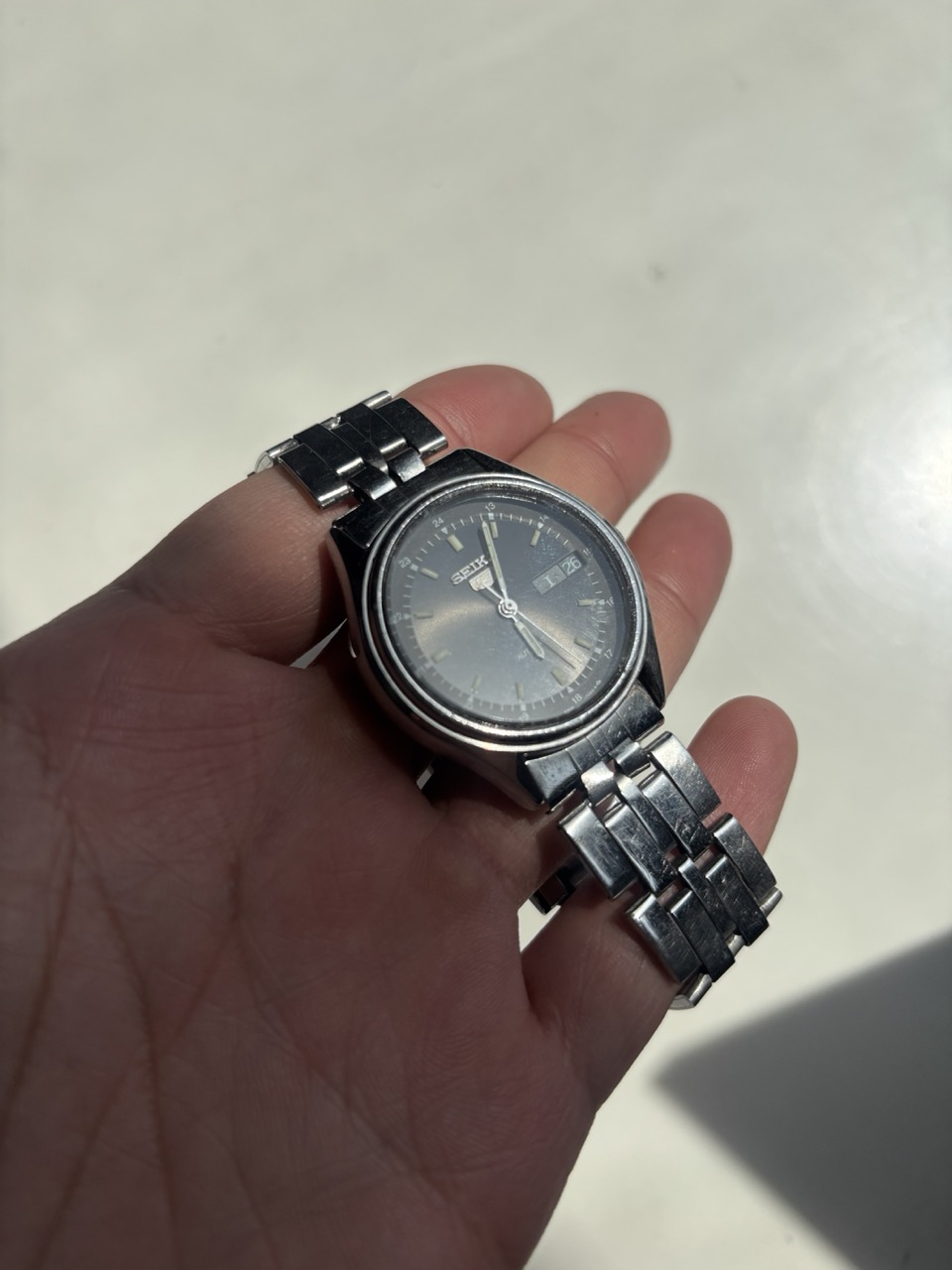 Seiko 5 Automatic - Black 24-Hour (c. 1972)