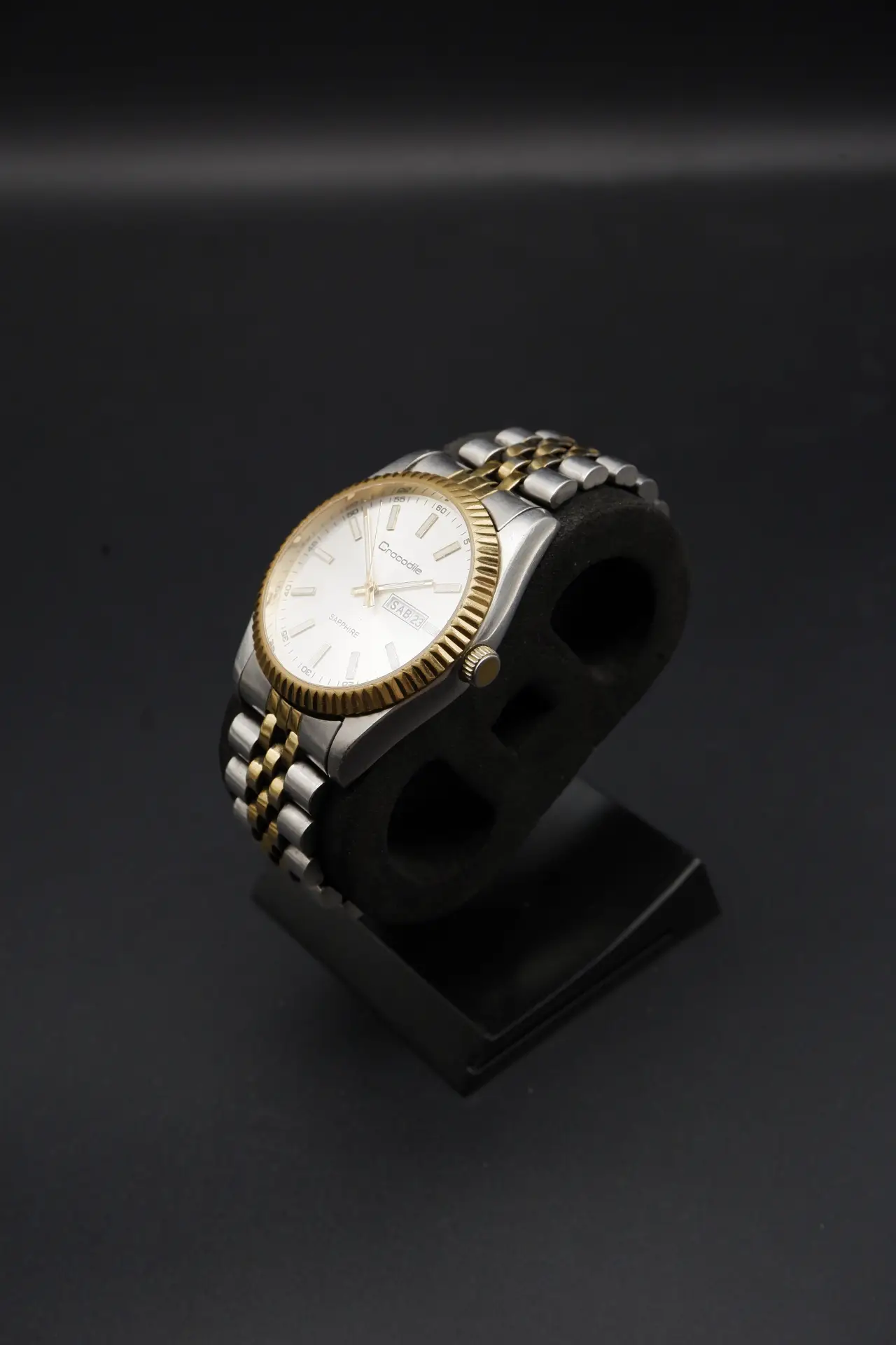 Crocodile Two-Tone Quartz