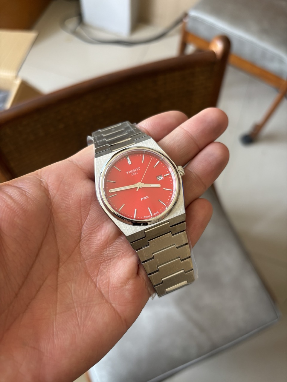 Tissot PRX Quartz 40mm - Coral (T137.410.11.421.00)