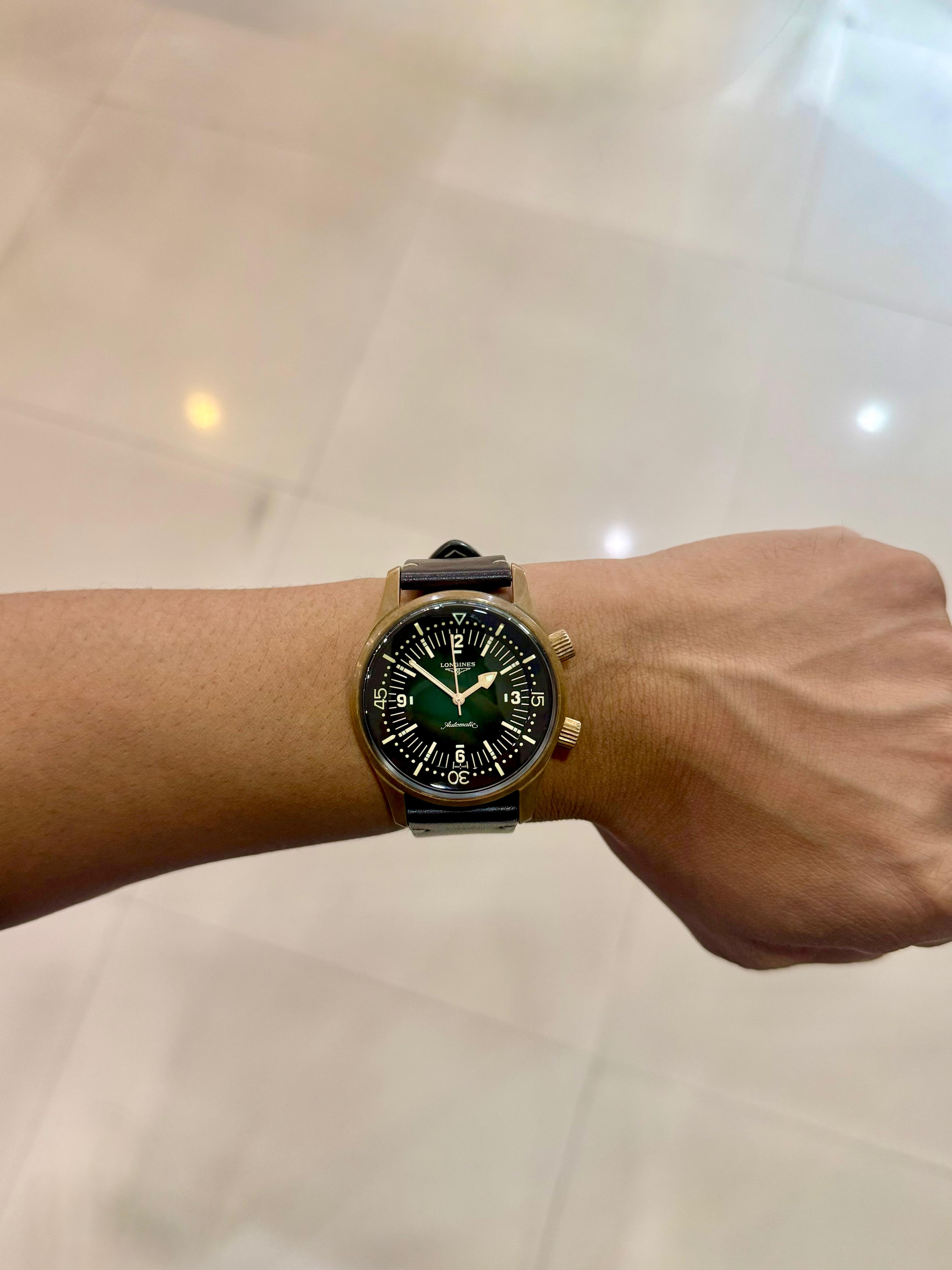 Longines Legend Diver - Bronze (L3.774.1.50.2, 2024)