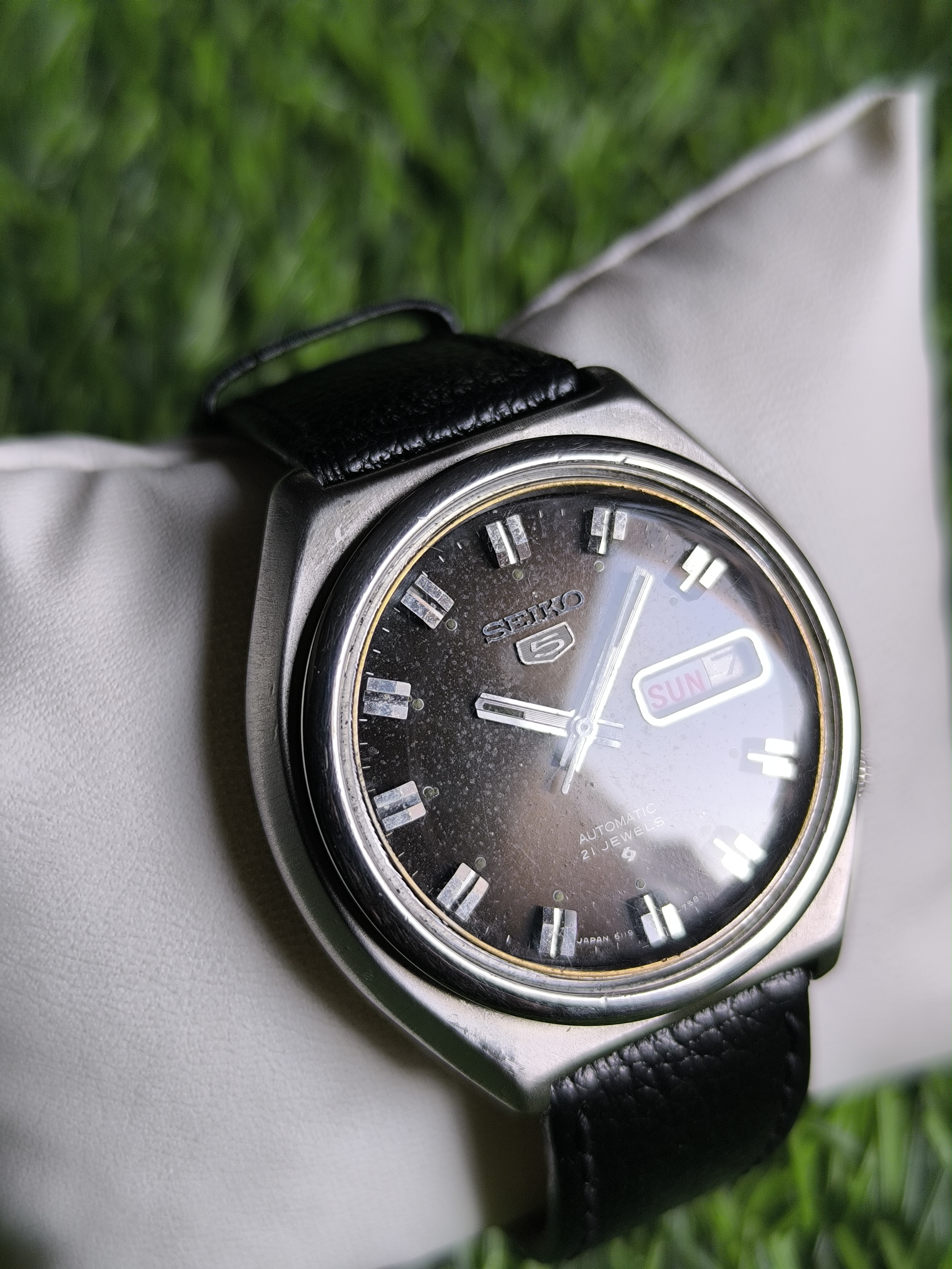 Seiko 5 Brown Dial 1970s Design