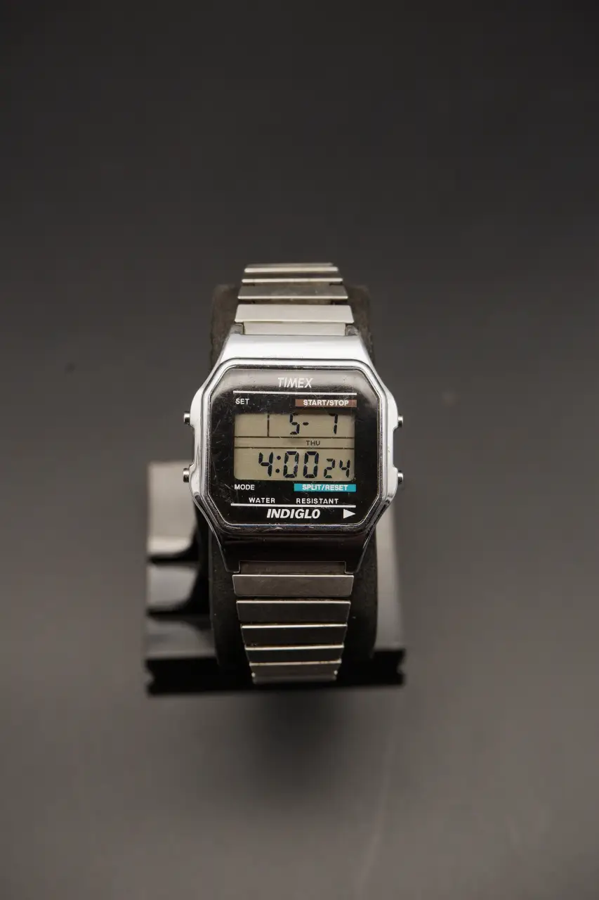 Timex Digital Indiglo - LCD Display (1980s)