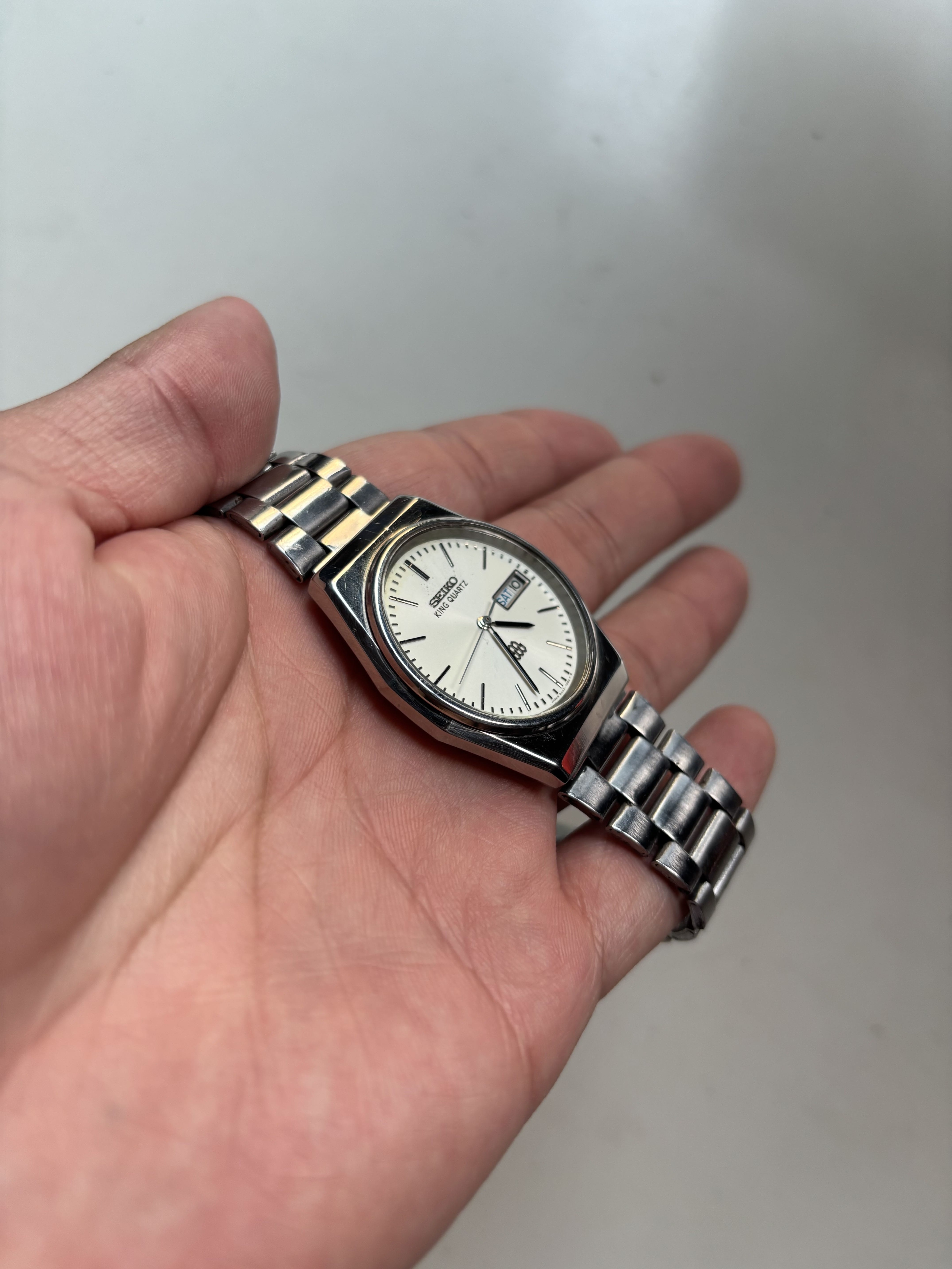 Seiko King Quartz Twin Quartz (9443-7000 Series, Late 1970s)