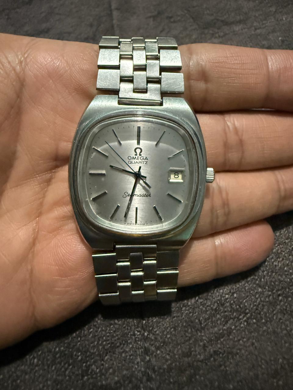 Omega Seamaster Quartz - Silver (Ref. 196.0035, Cal. 1342, c. Late 1970s)