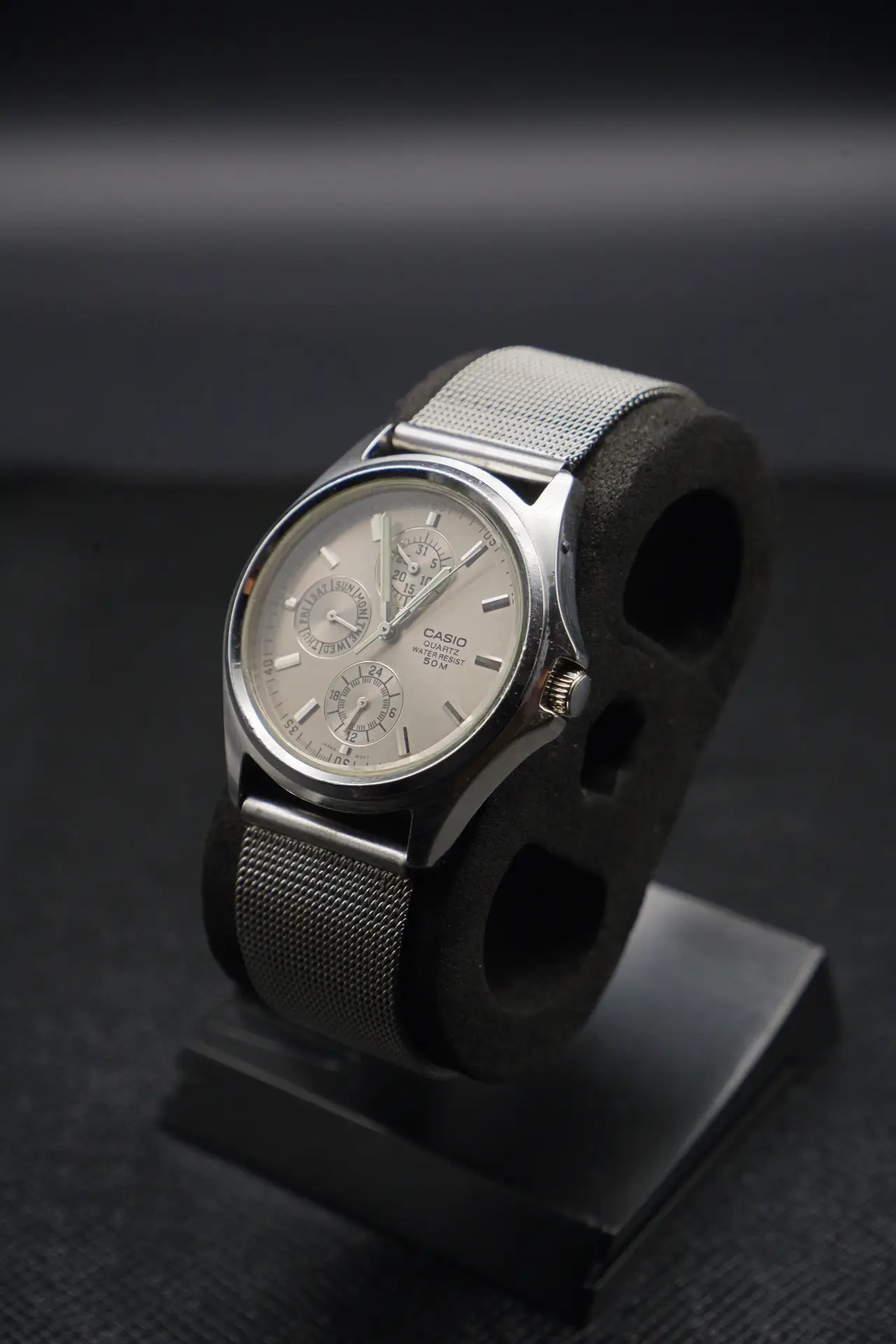 Casio MTP-1374 Multi-Hand Quartz - Silver