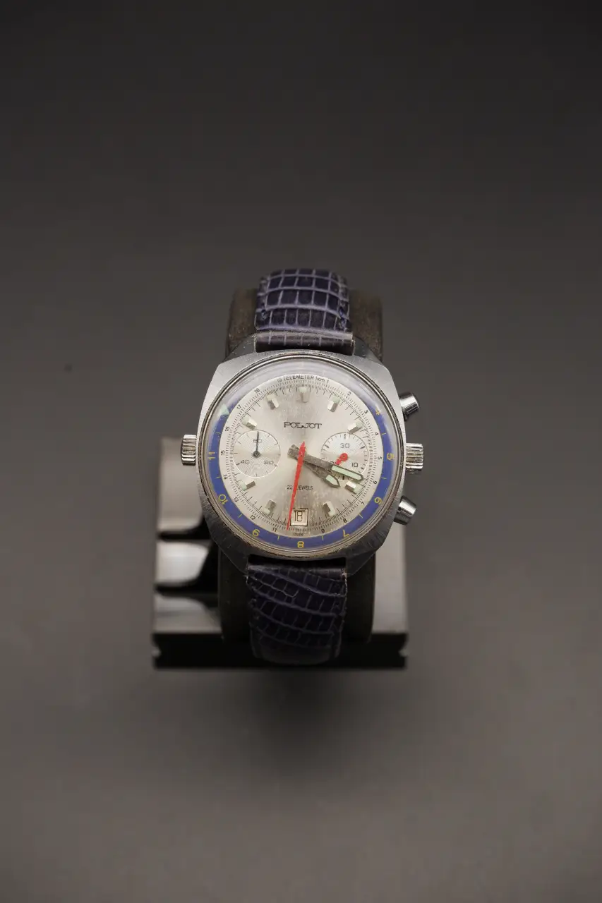 Poljot Sturmanskie Chronograph - Cream Dial (3133, 1970s)