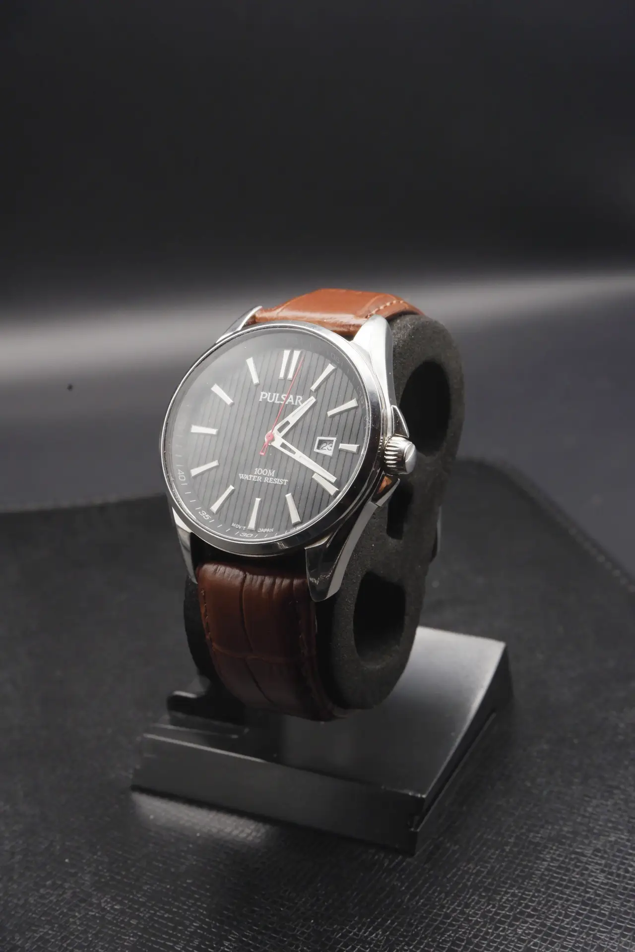 Pulsar Quartz Dress Watch - Black Dial (VJ42-X265, 2010s)