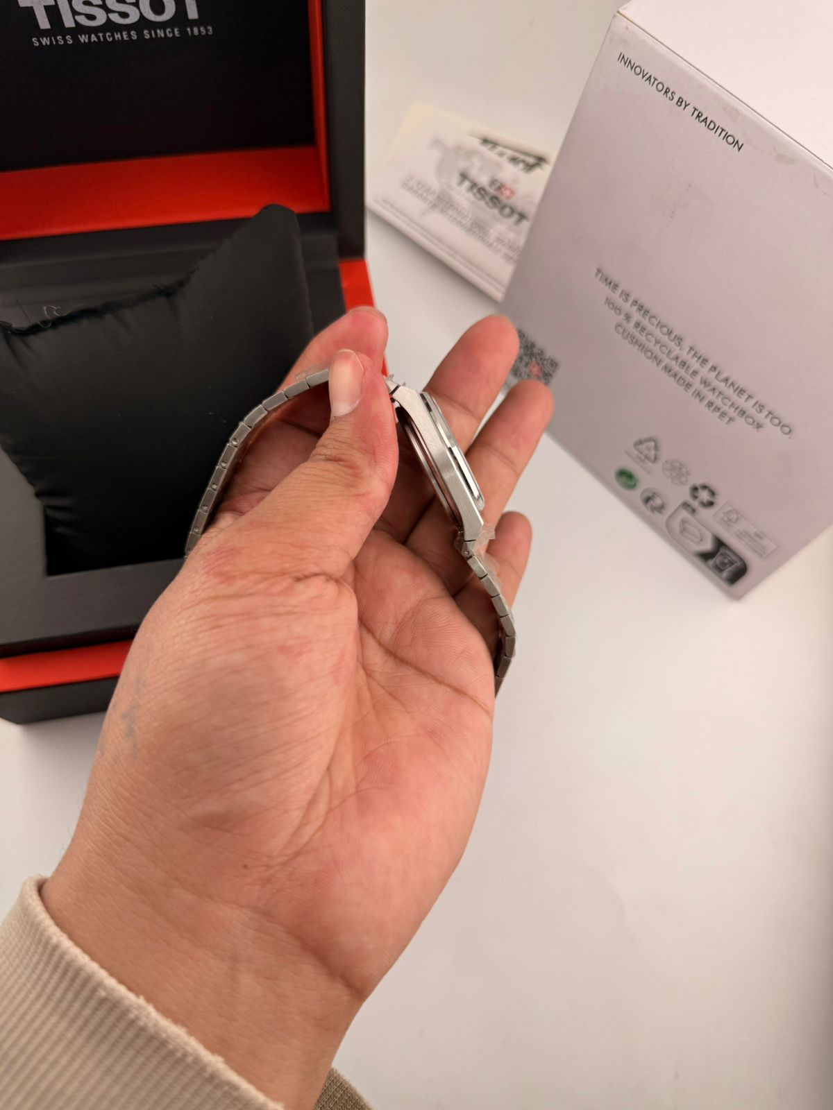 Tissot PRX Quartz 35mm - Ice Blue (T137.210.11.351.00, 2025)