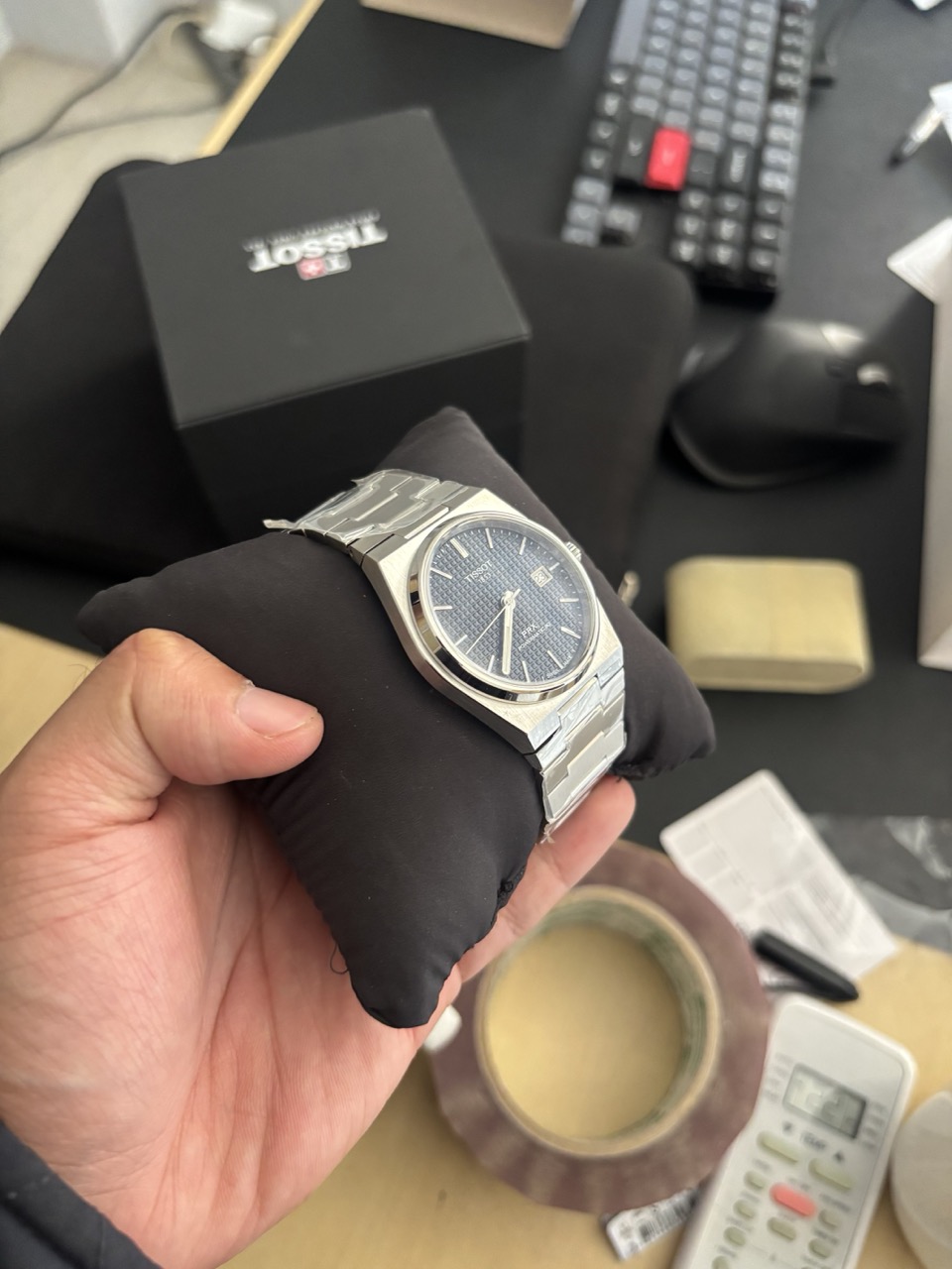 Tissot PRX Powermatic 80 - Black Textured (T137.407.11.051.00)