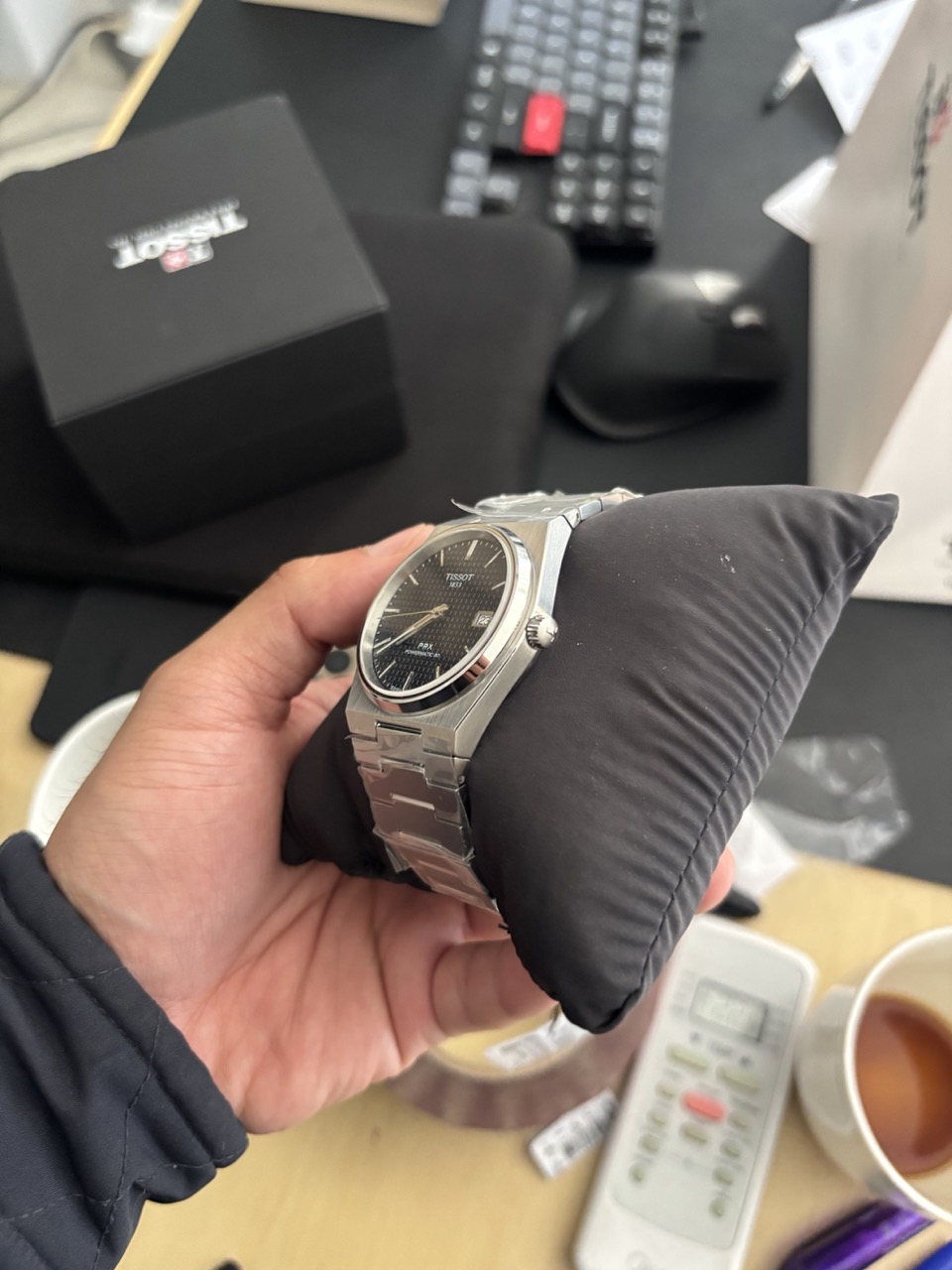 Tissot PRX Powermatic 80 - Black Textured (T137.407.11.051.00)