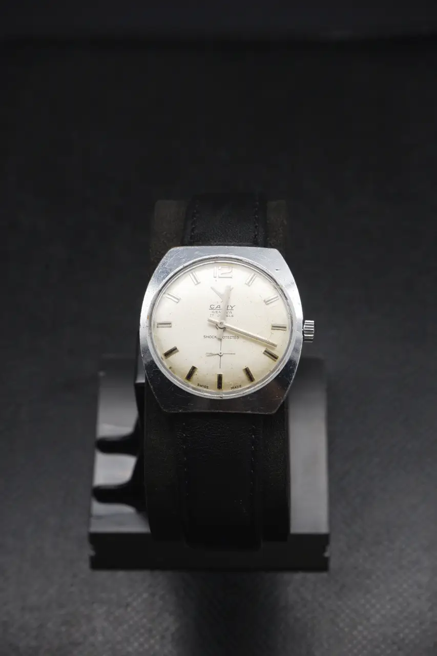 CAMY Geneva Manual Wind - Platina Dial (4102, 1960s)