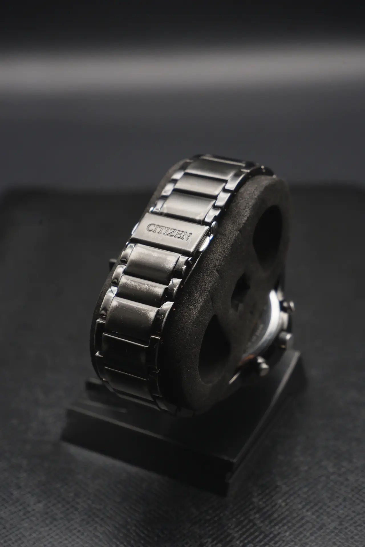 Citizen Eco-Drive Chronograph - Black Dial (GN-0-S-9, 2000s)