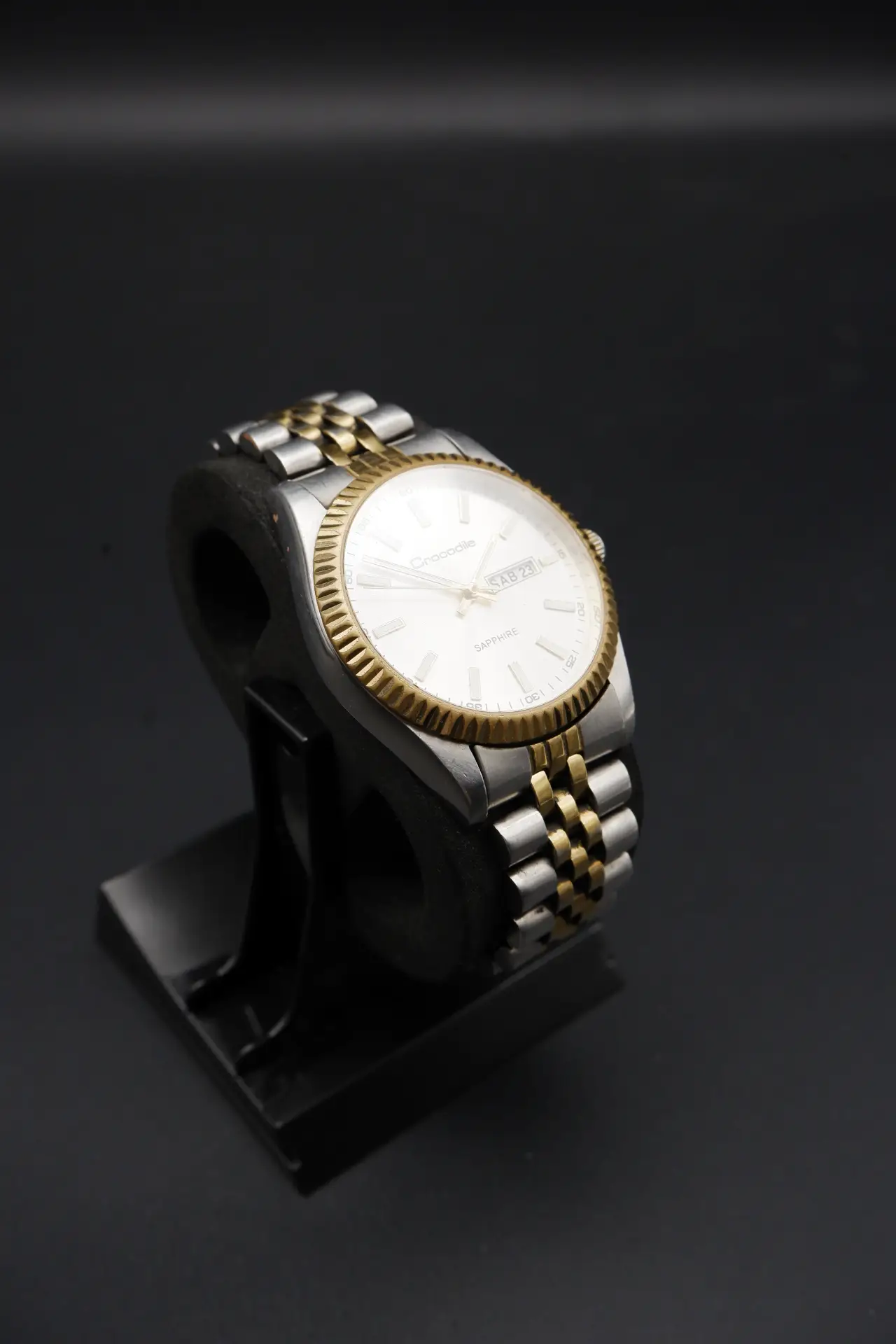 Crocodile Two-Tone Quartz