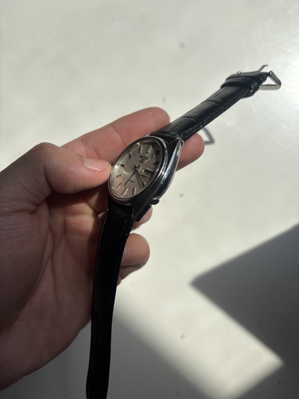 Seiko 5 Automatic - Aged White (6309-8840, c. Late 1970s)