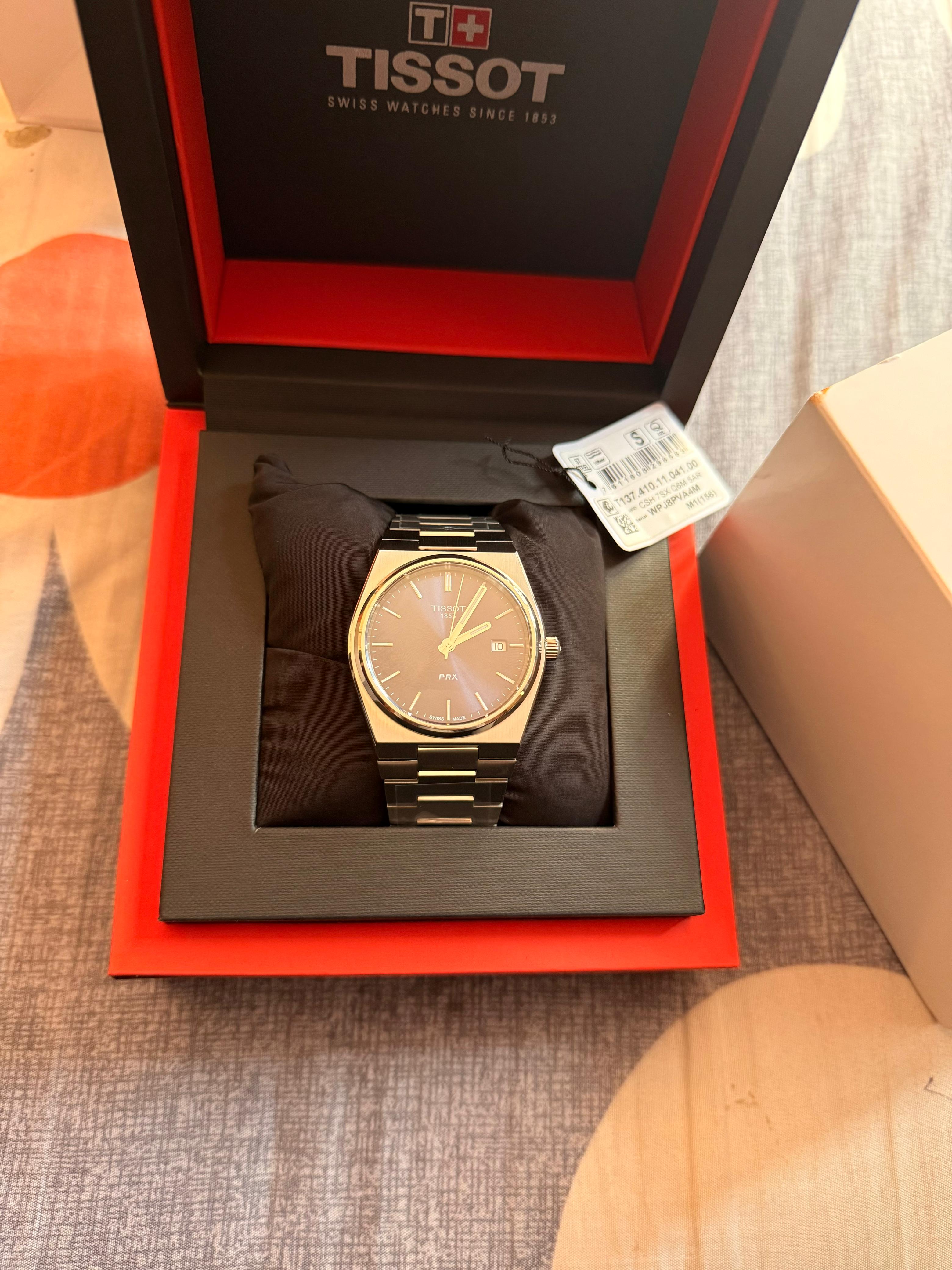 Tissot PRX Quartz 40mm - Blue (T137.410.11.041.00, 2025)