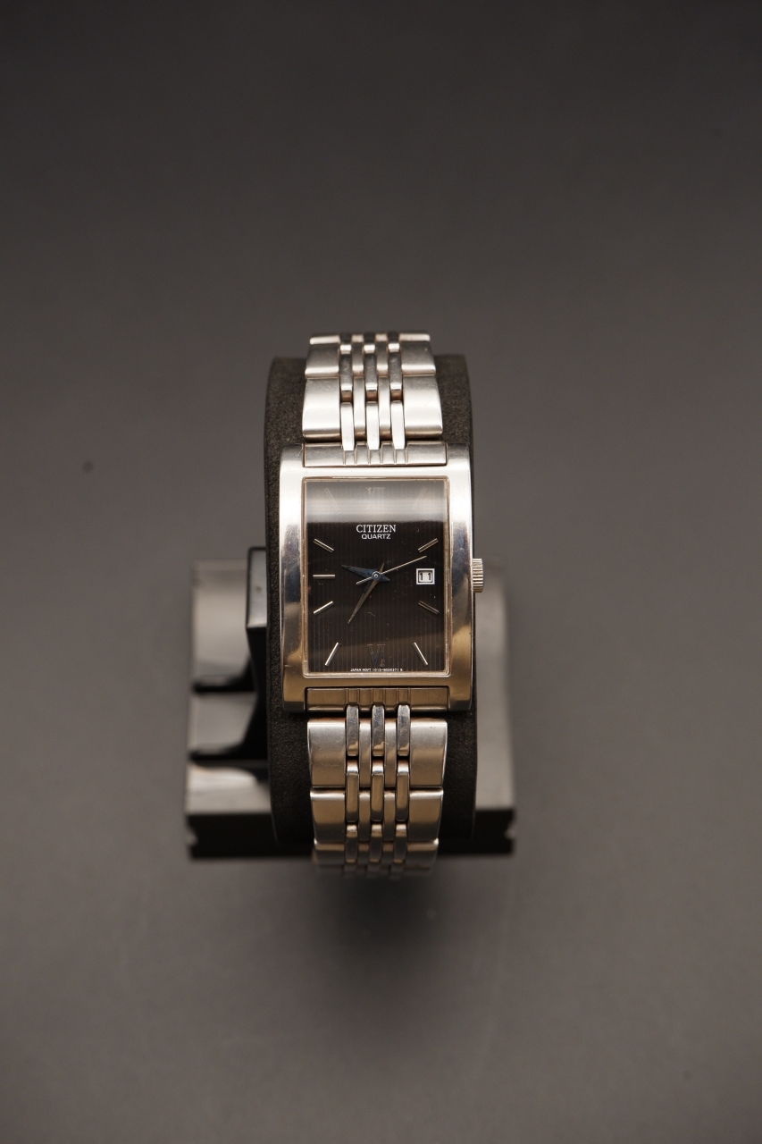 Citizen Tank Rectangular Quartz Black Dial (1012-S020824)