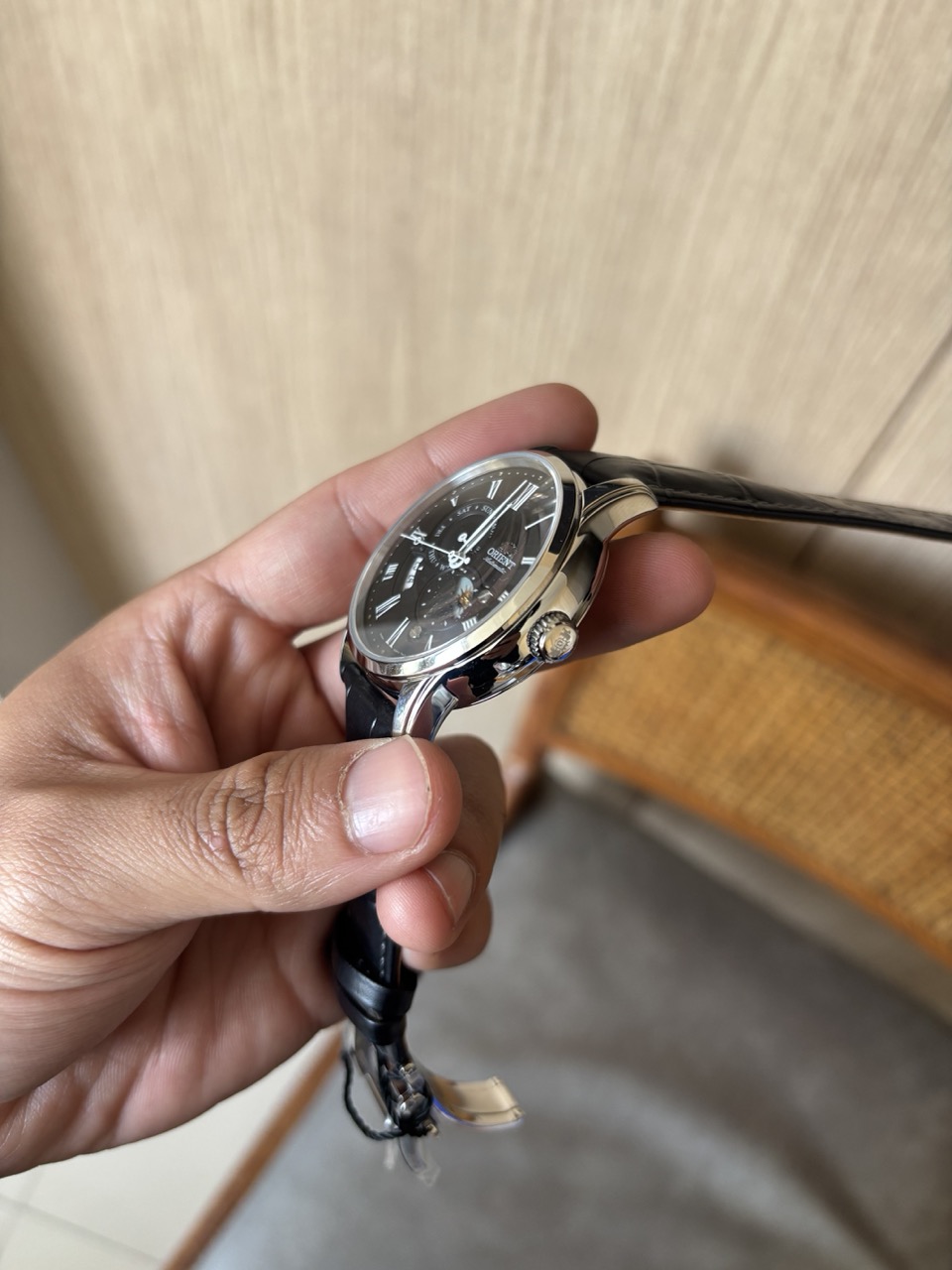 Orient Sun and Moon Automatic - Black (RA-AK0001B)
