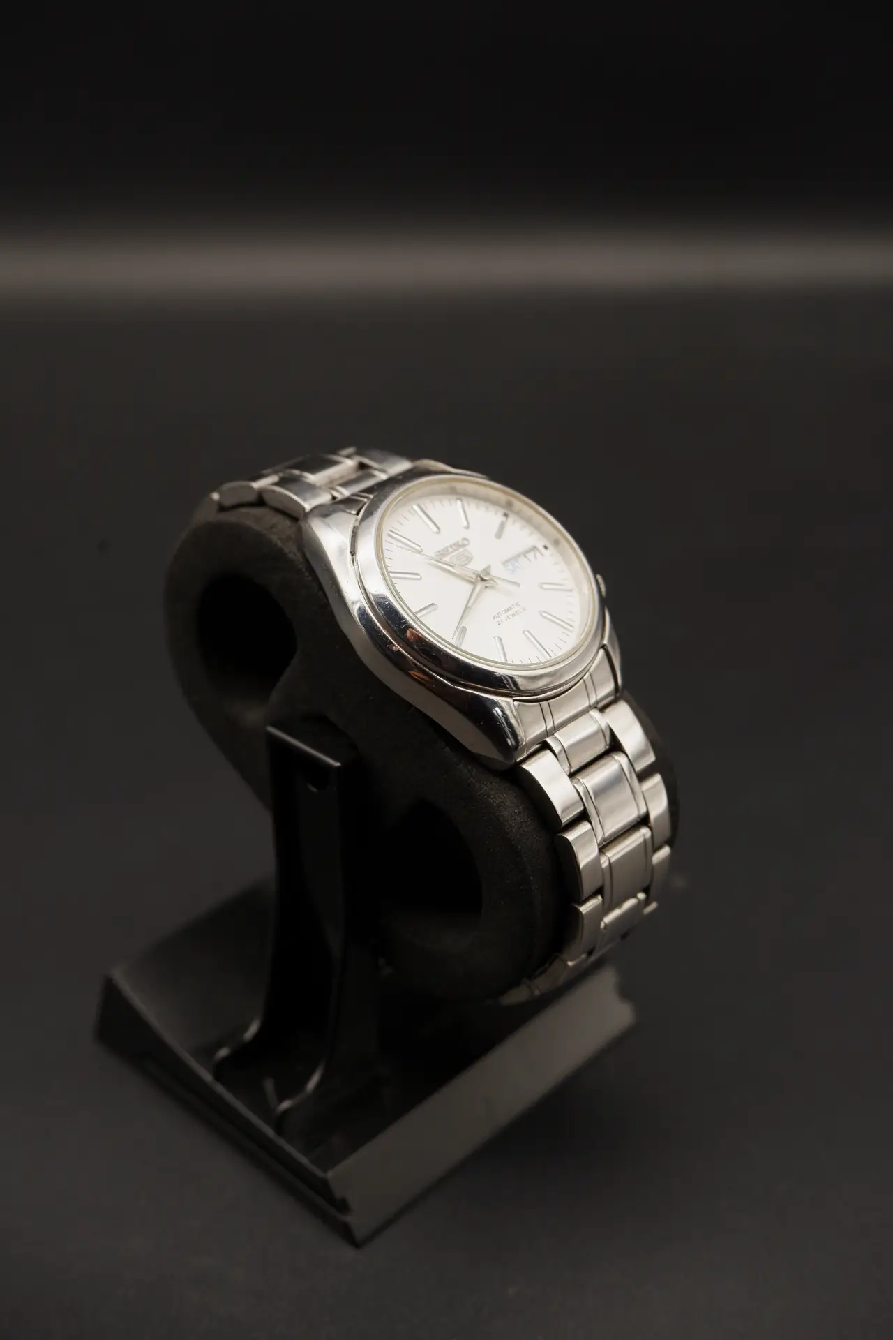 Seiko 5 Automatic - White Dial (7S26-01V0, 1990s)