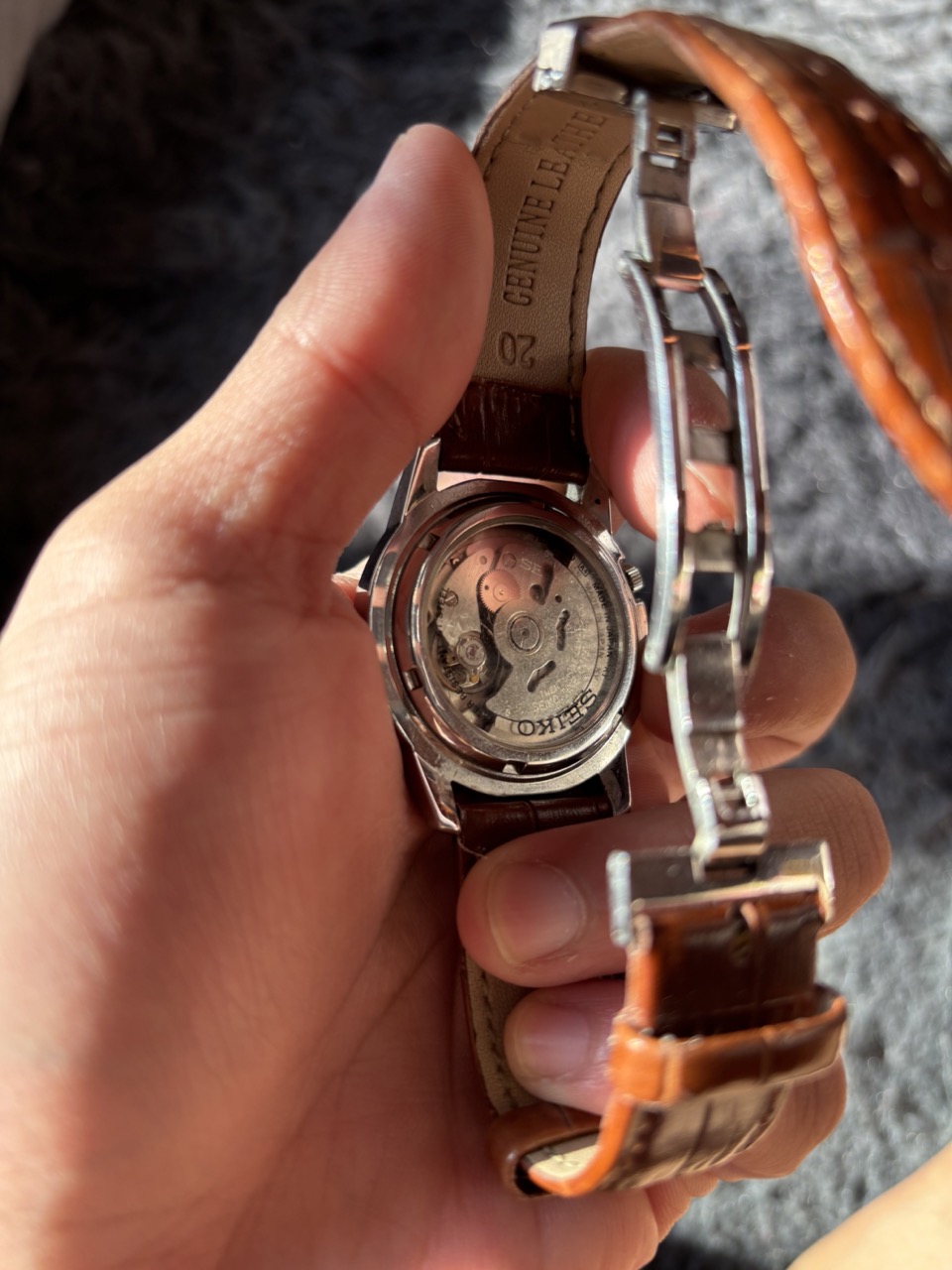 Seiko 5 SNKE49K1 Automatic (with Longines Strap)