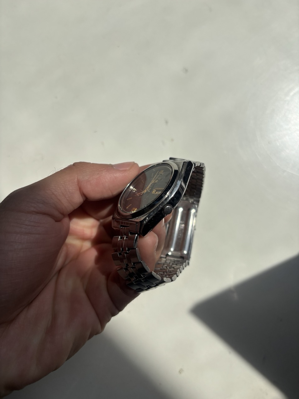 Seiko 5 Automatic JDM - Navy Textured Dial (c. 1970s-80s)