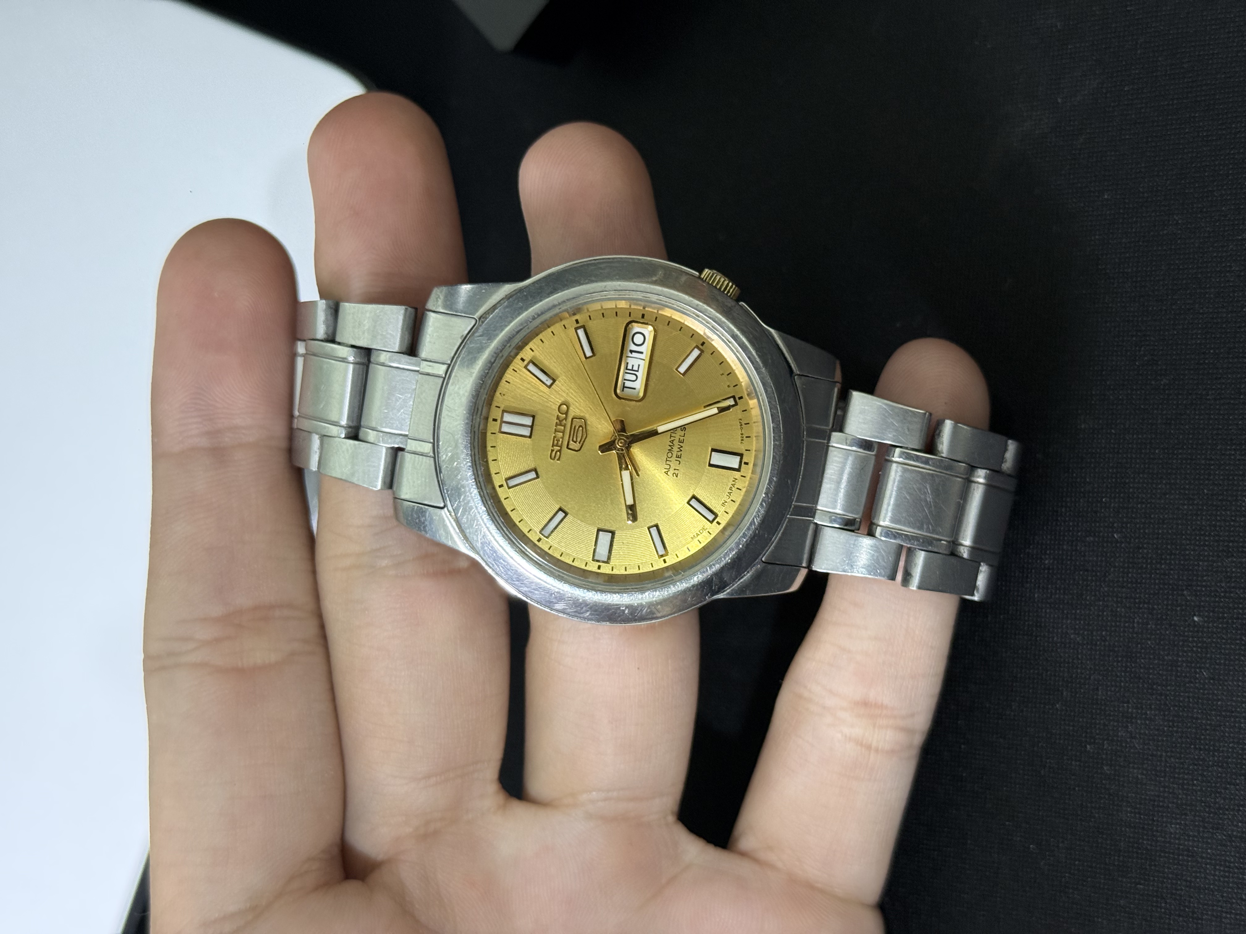 Seiko 5 Automatic (21 Jewels, Day-Date)