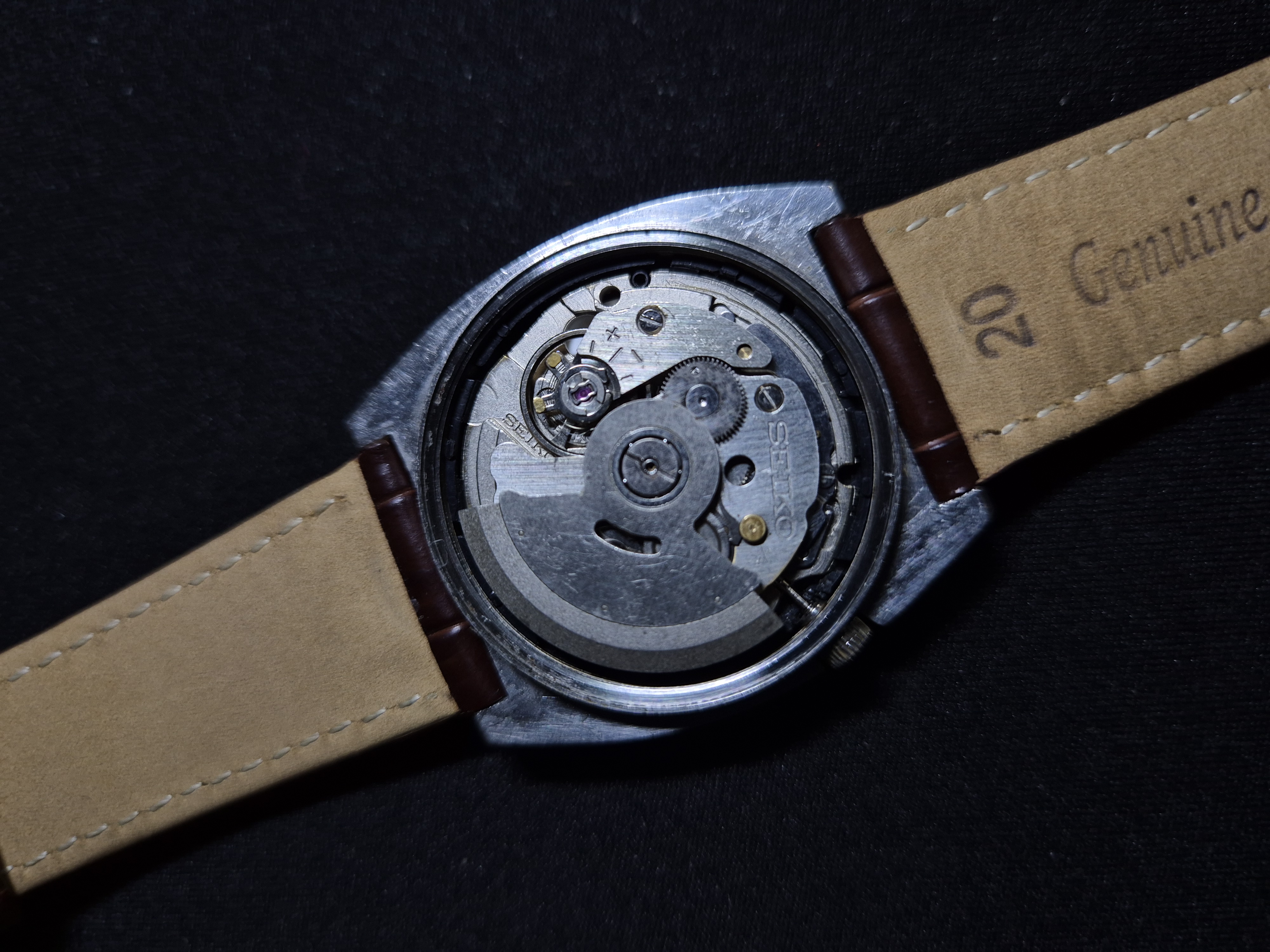 Seiko 5 Automatic “Railway Time” (7009-3161A2, 1980)