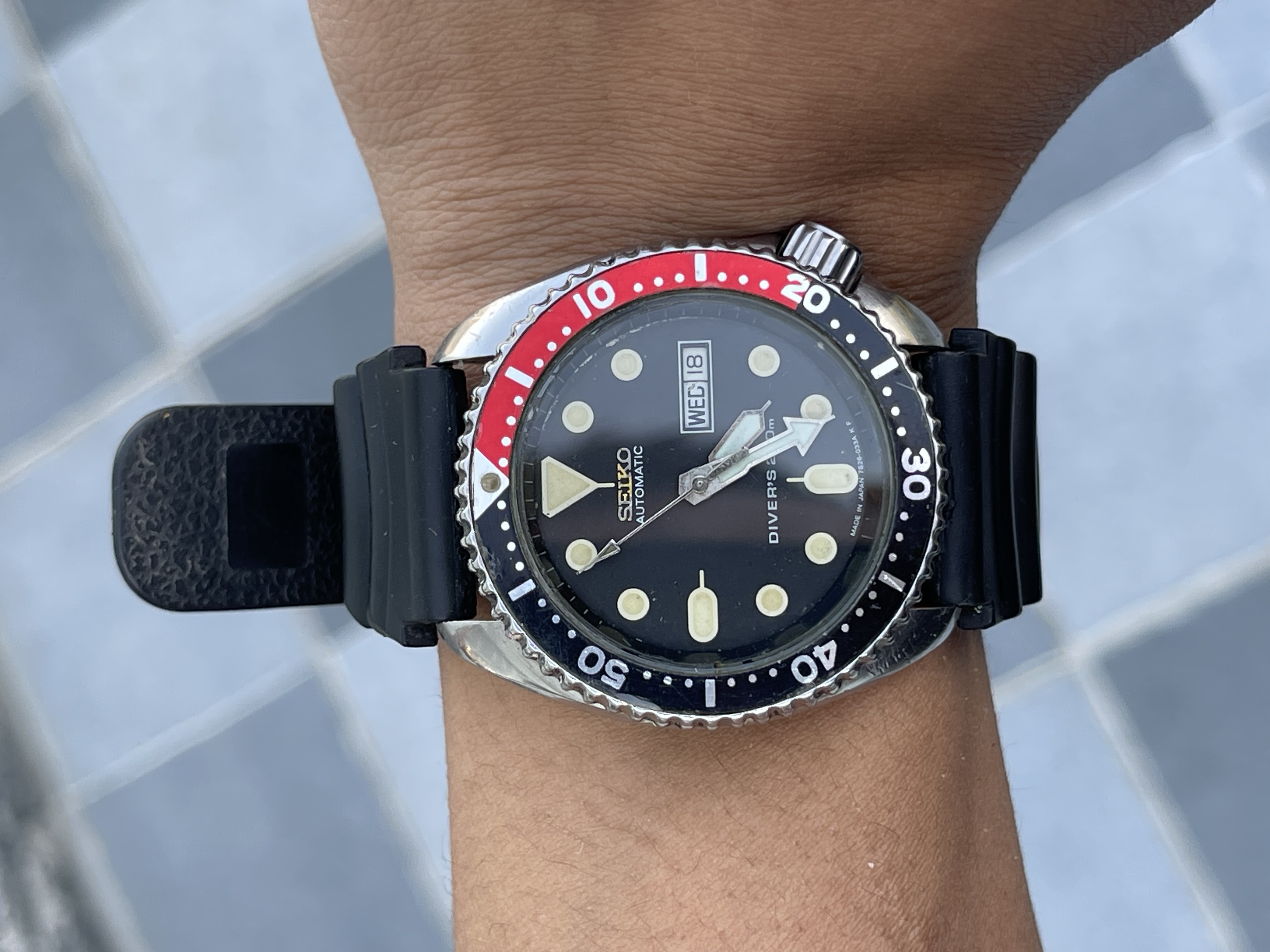 Seiko SKX003 "Pepsi" Diver Automatic (7S26-0030, 2000)