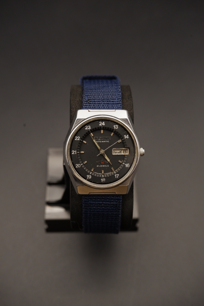 Citizen Automatic 24-Hour Black Dial (40701048, 21 Jewels)