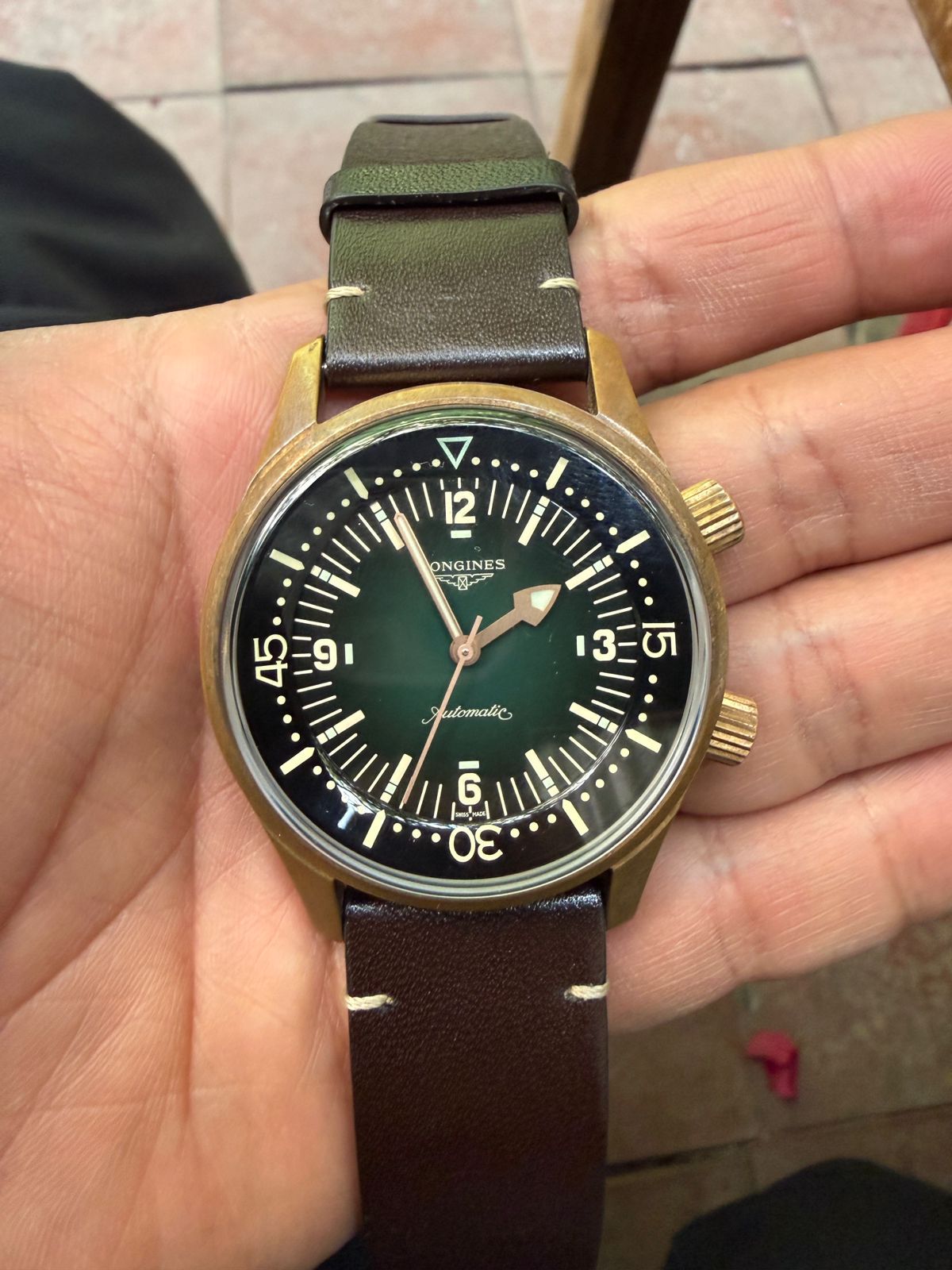 Longines Legend Diver - Bronze (L3.774.1.50.2, 2024)