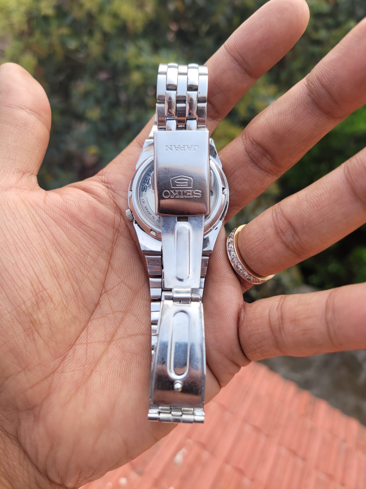 Seiko 5 Automatic 21 Jewels JDM - White Roman/Arabic (SNKE37J1)