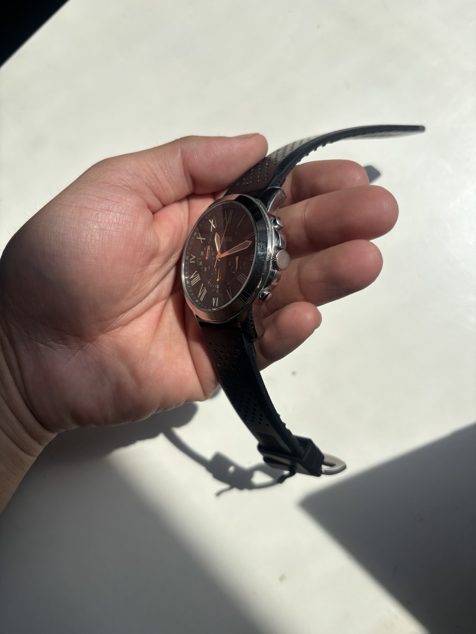 Fossil Grant Chronograph - Black (FS4812)