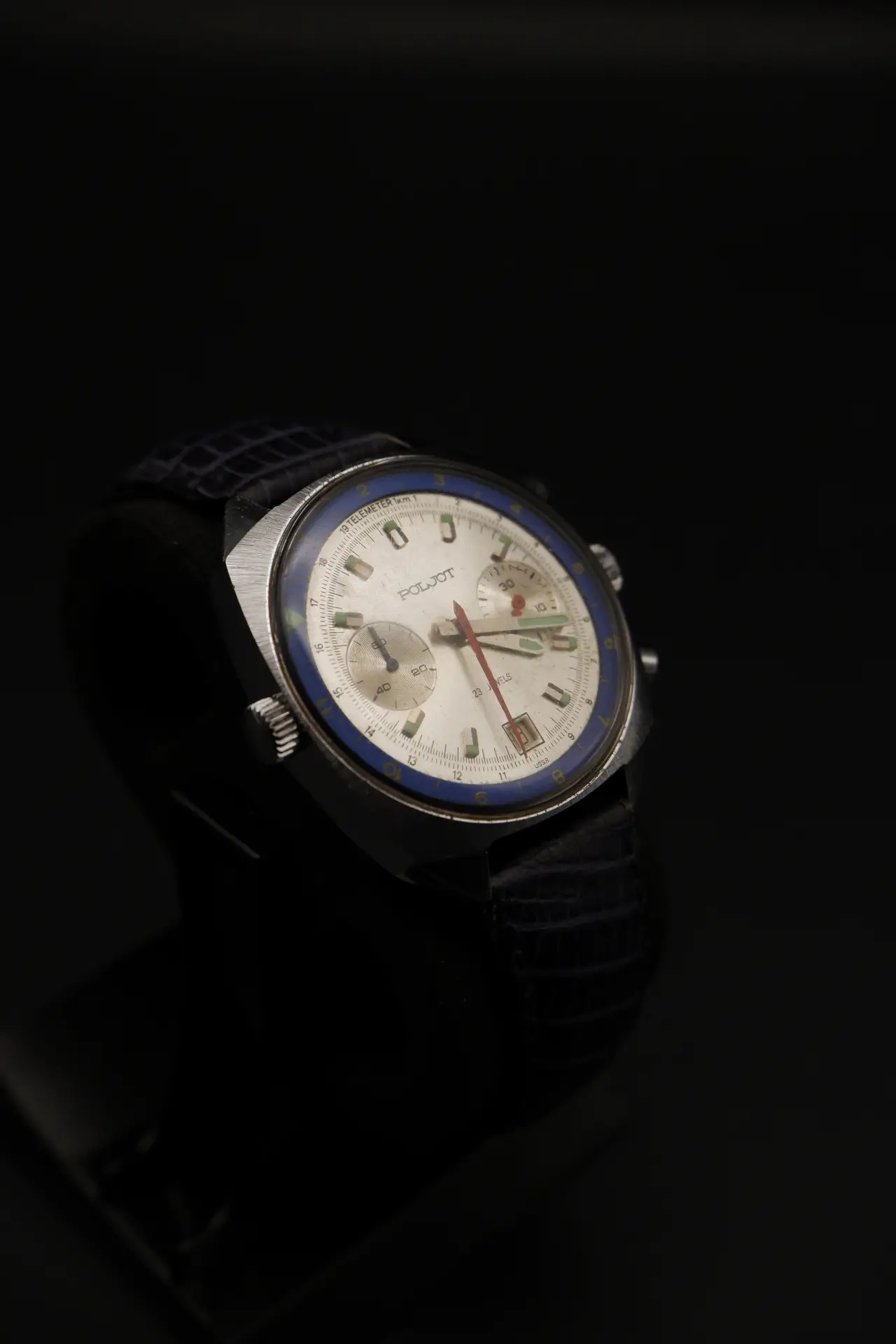 Poljot Sturmanskie Chronograph - Cream Dial (3133, 1970s)